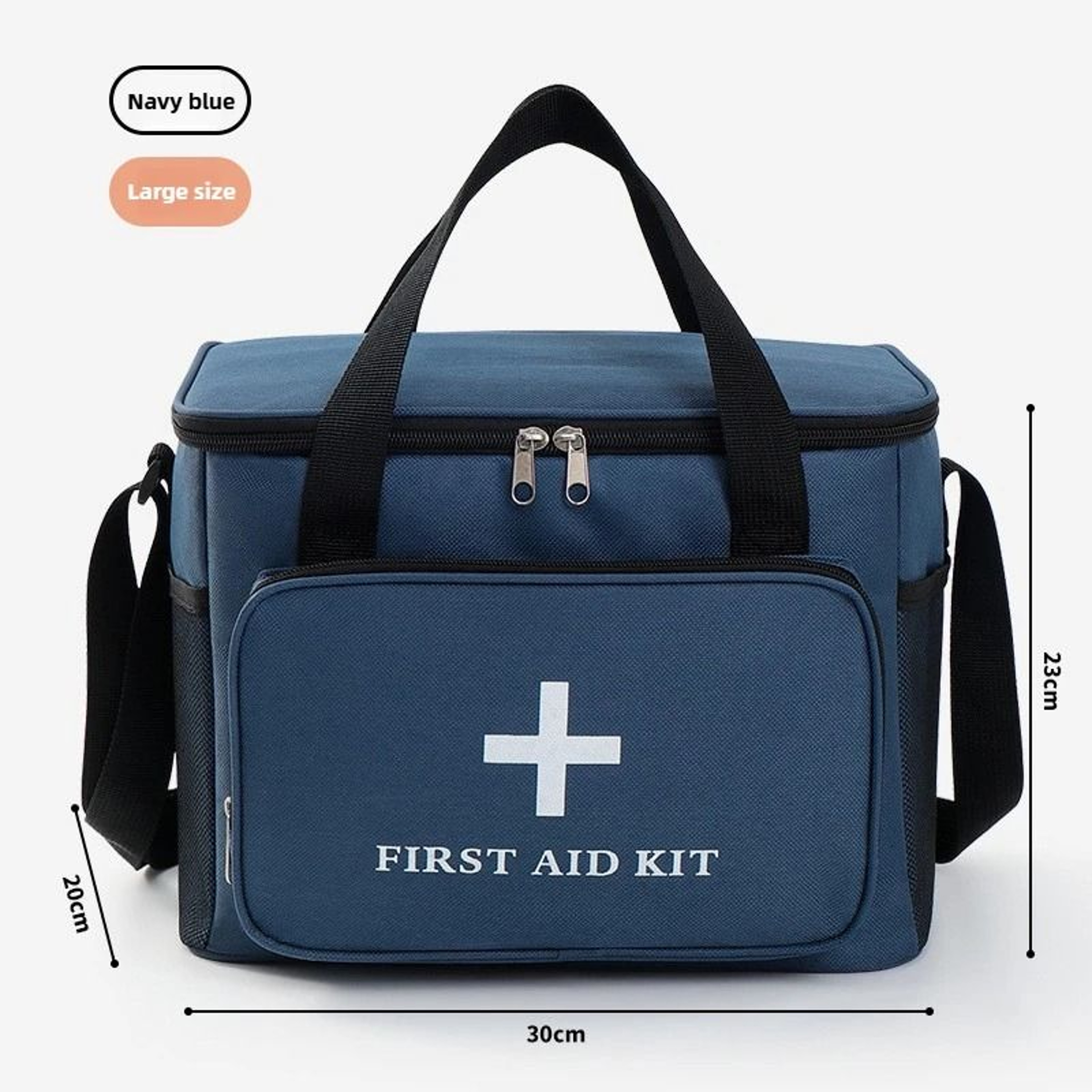 High Capacity Car First Aid Storage Bag 12