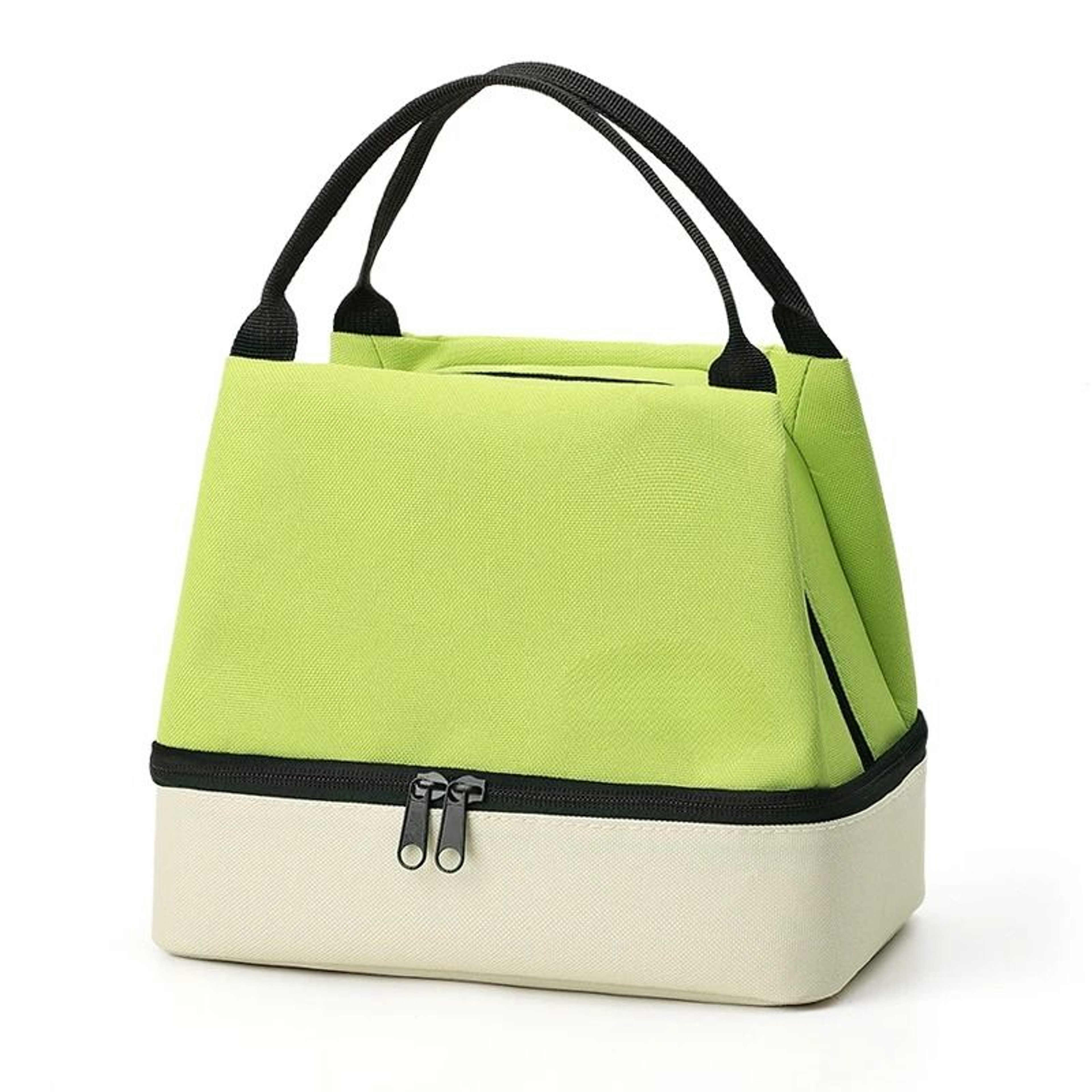 Large Capacity Double Layer Insulated Lunch Bag 10