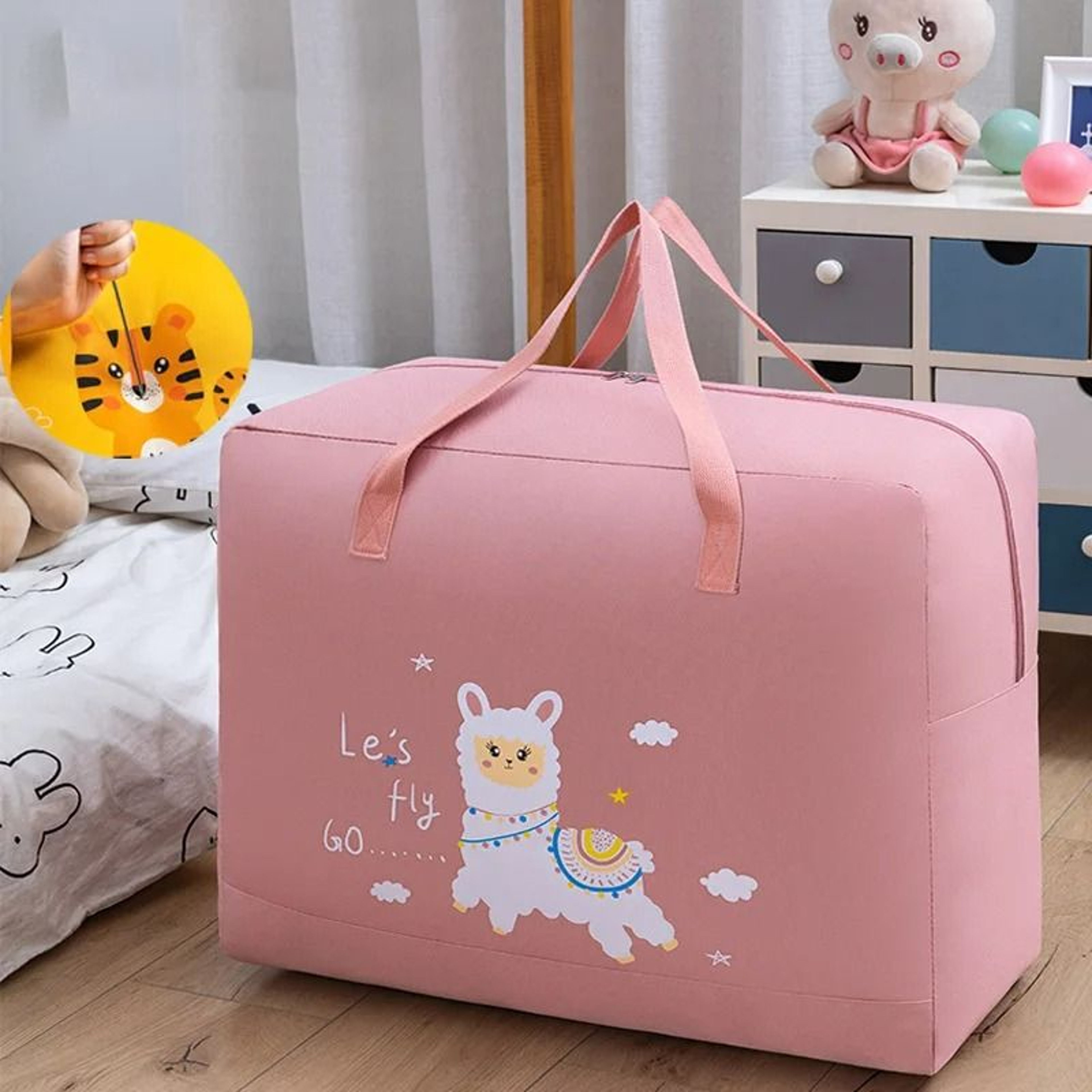 Portable Large Capacity Quilt Storage Bag 7