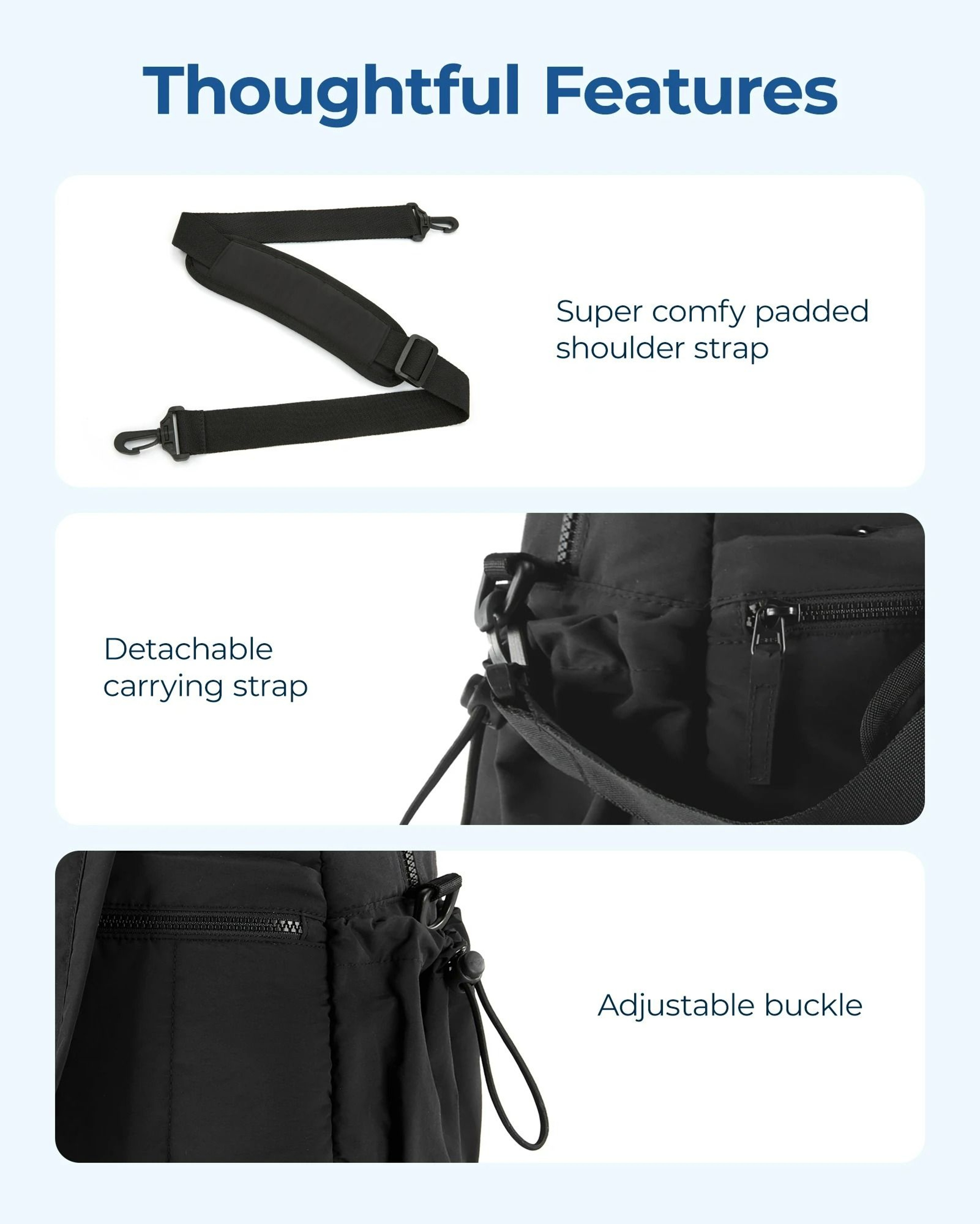 Large Carry On Gym Weekender Duffel Bag 5