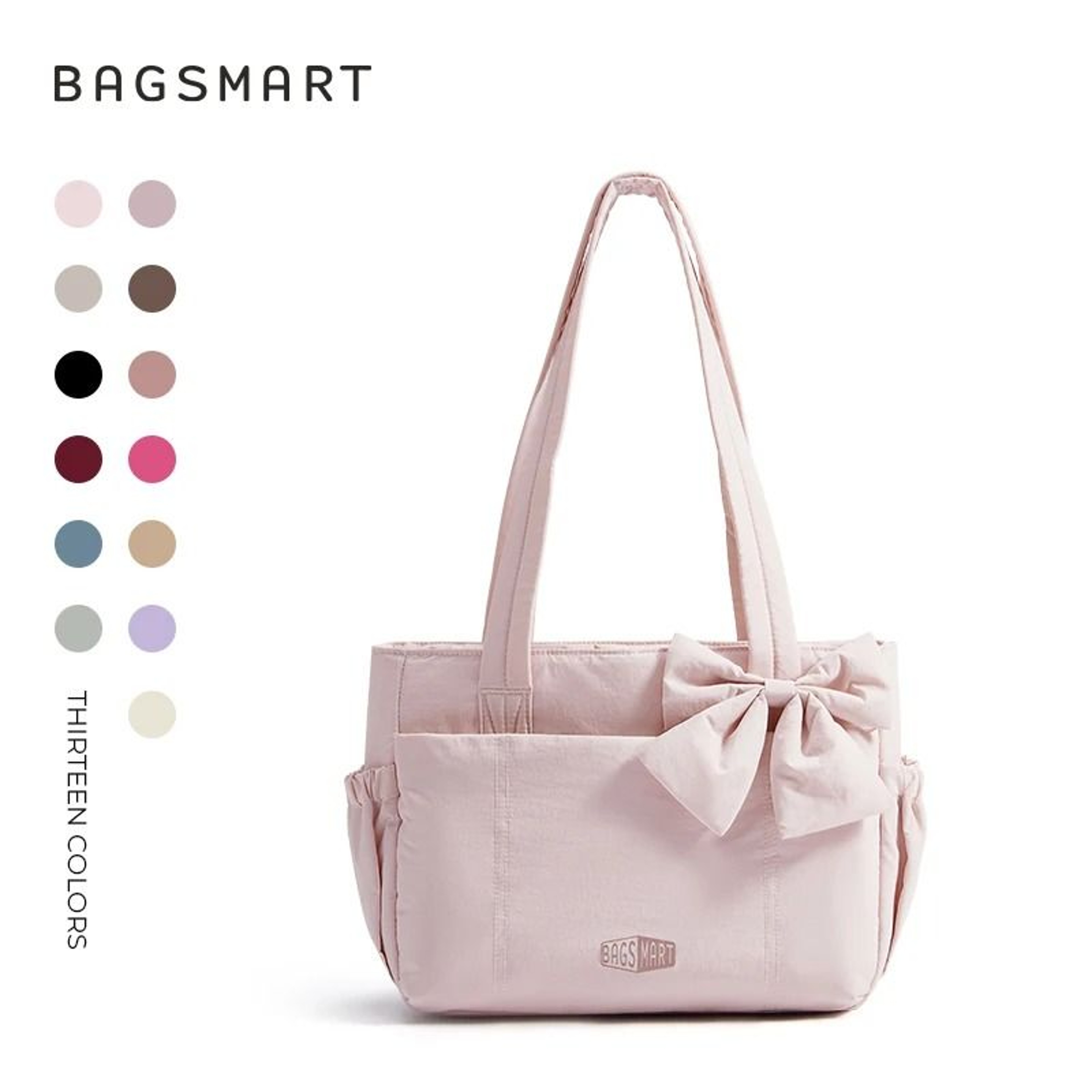 Puffy Bubble Multi Pocket Shoulder Tote Bag 8