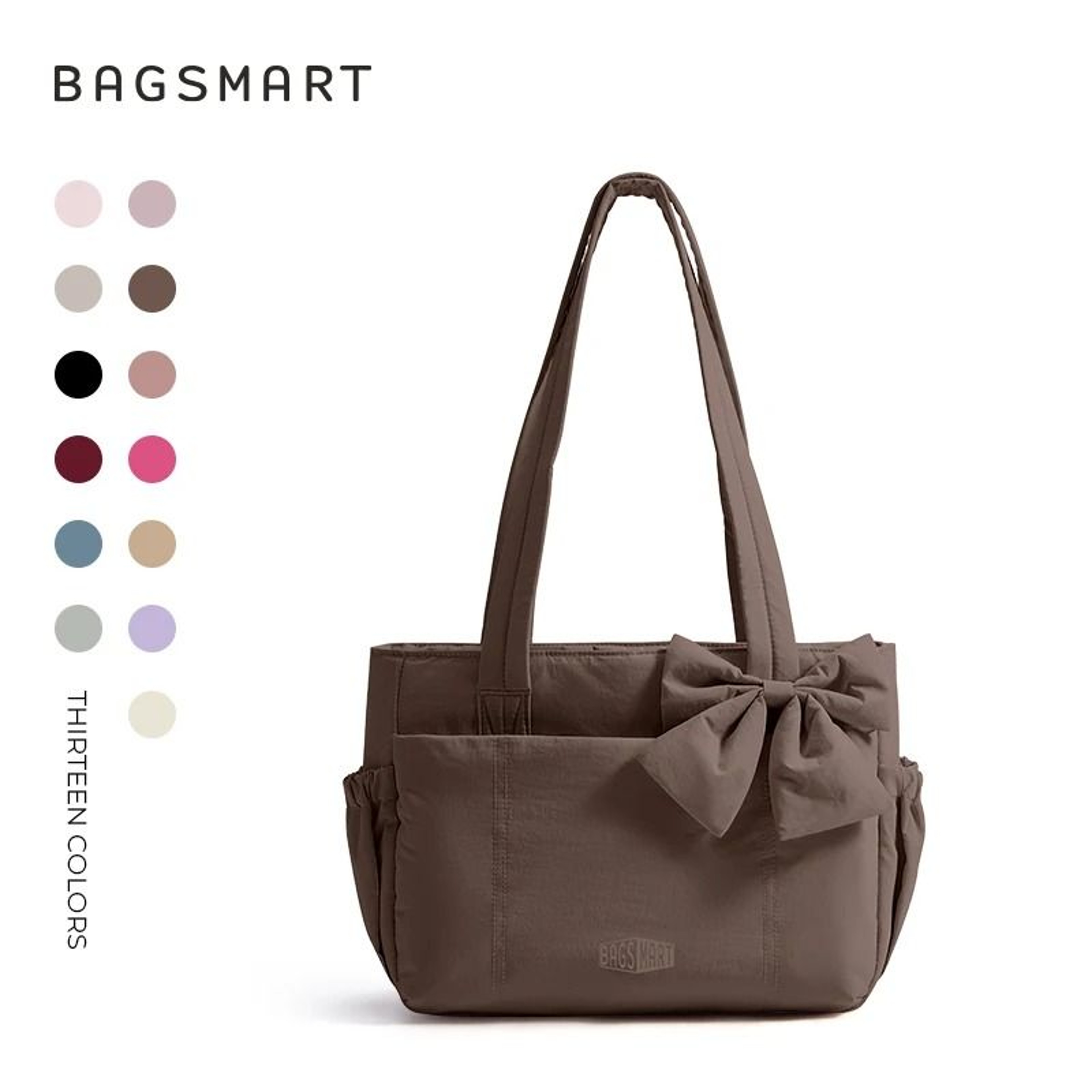 Puffy Bubble Multi Pocket Shoulder Tote Bag 7