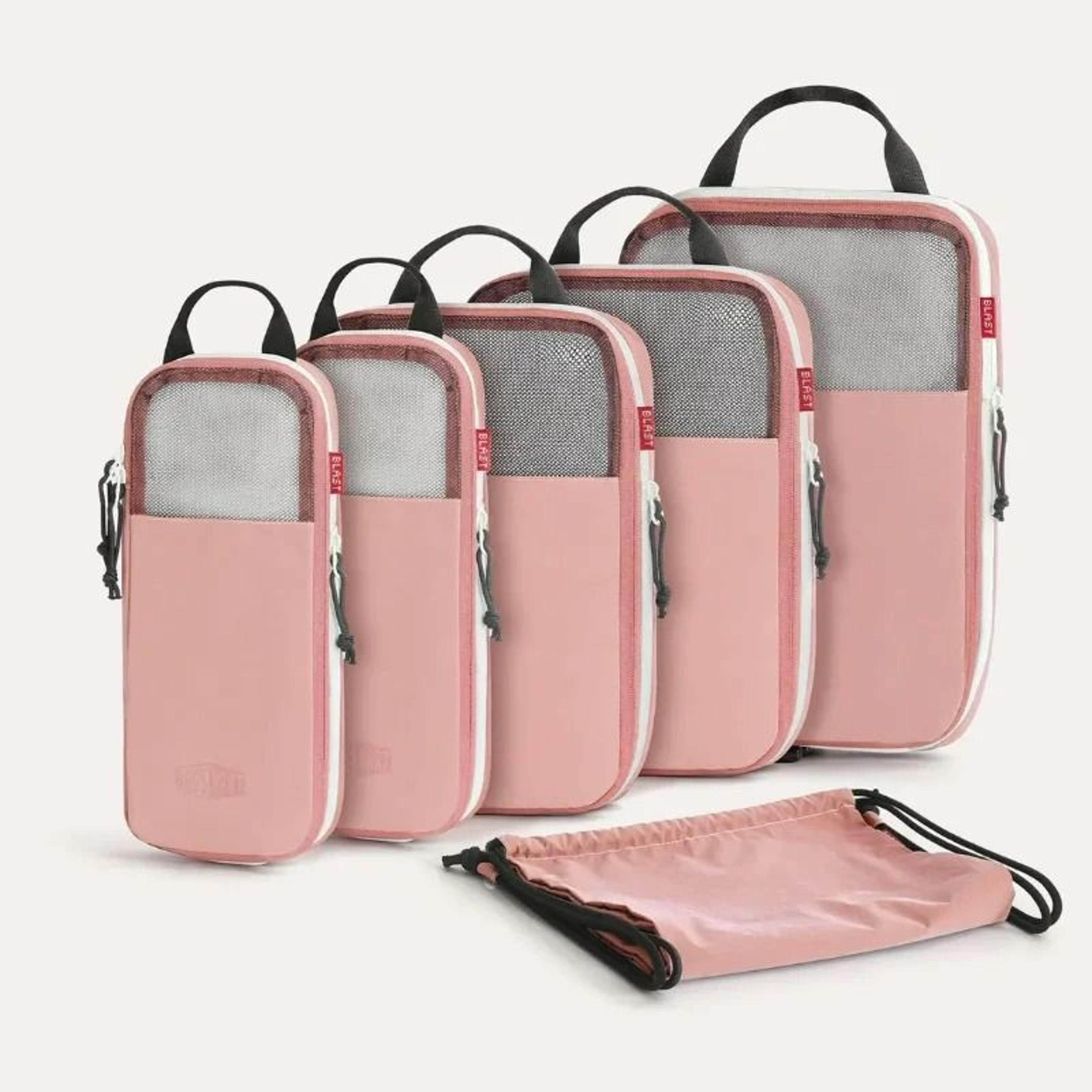 Six Piece Expandable Compression Packing Cube Set 6