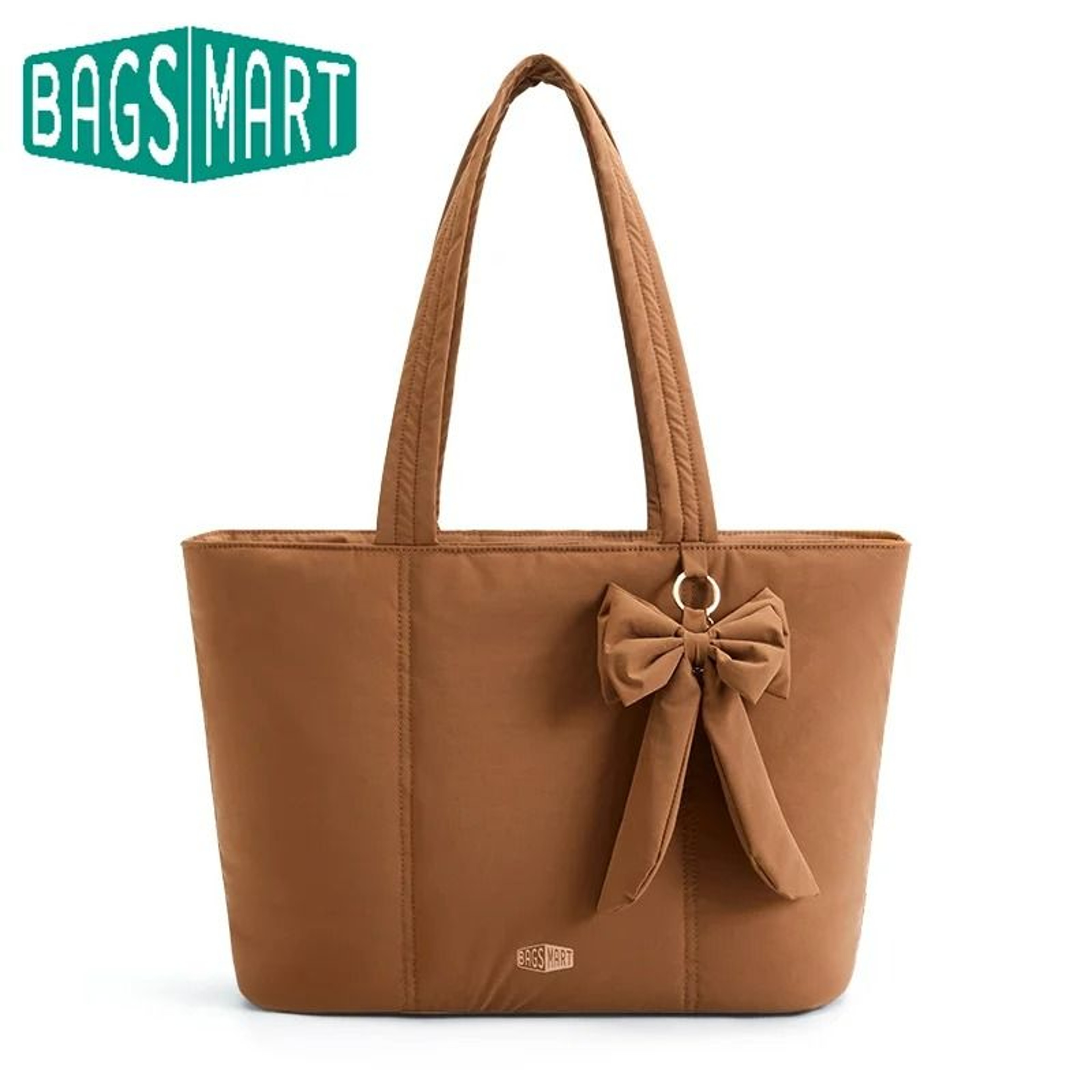 Spacious Solid Color Commuter Tote Bag 1