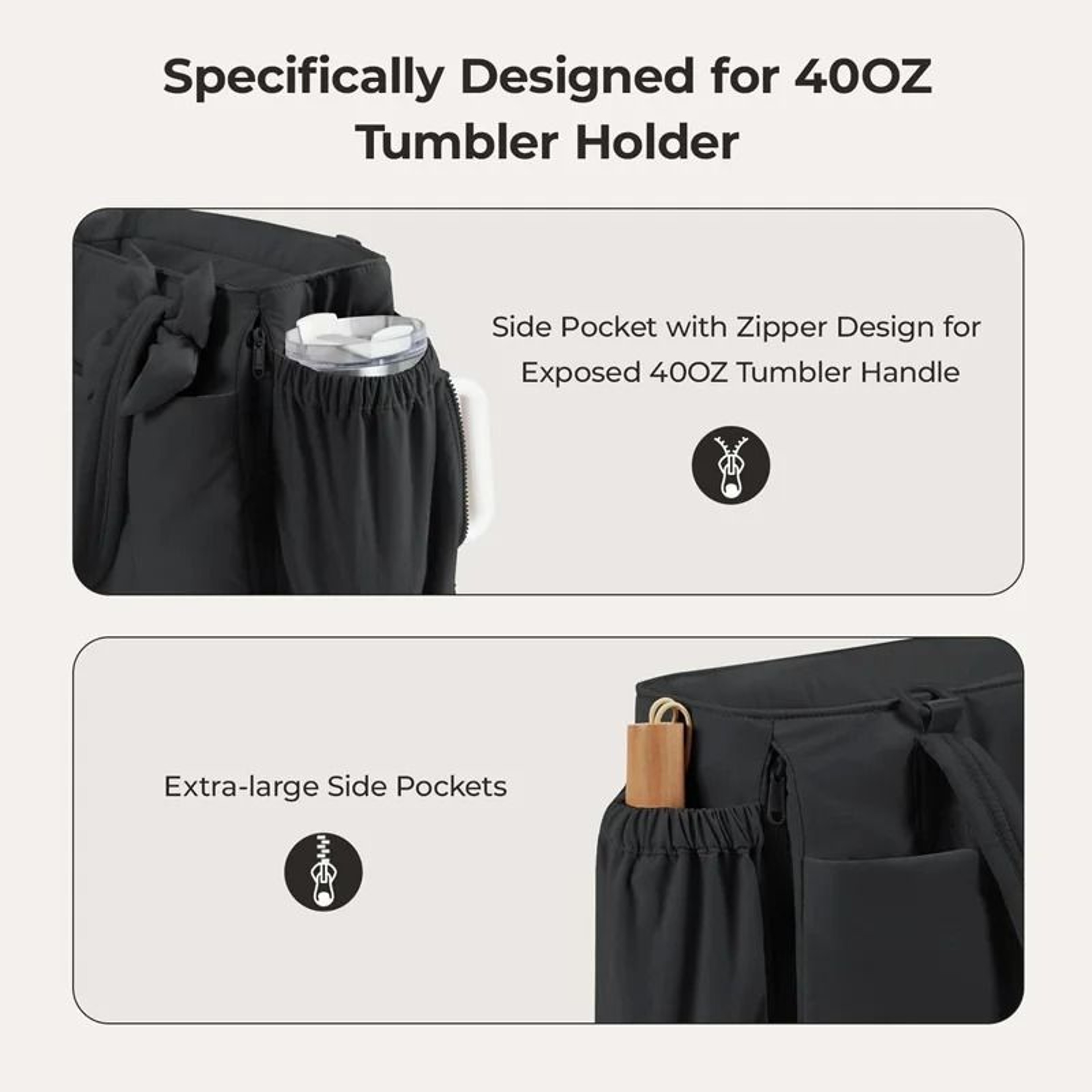 Durable Large Capacity School Laptop Tote Bag 1