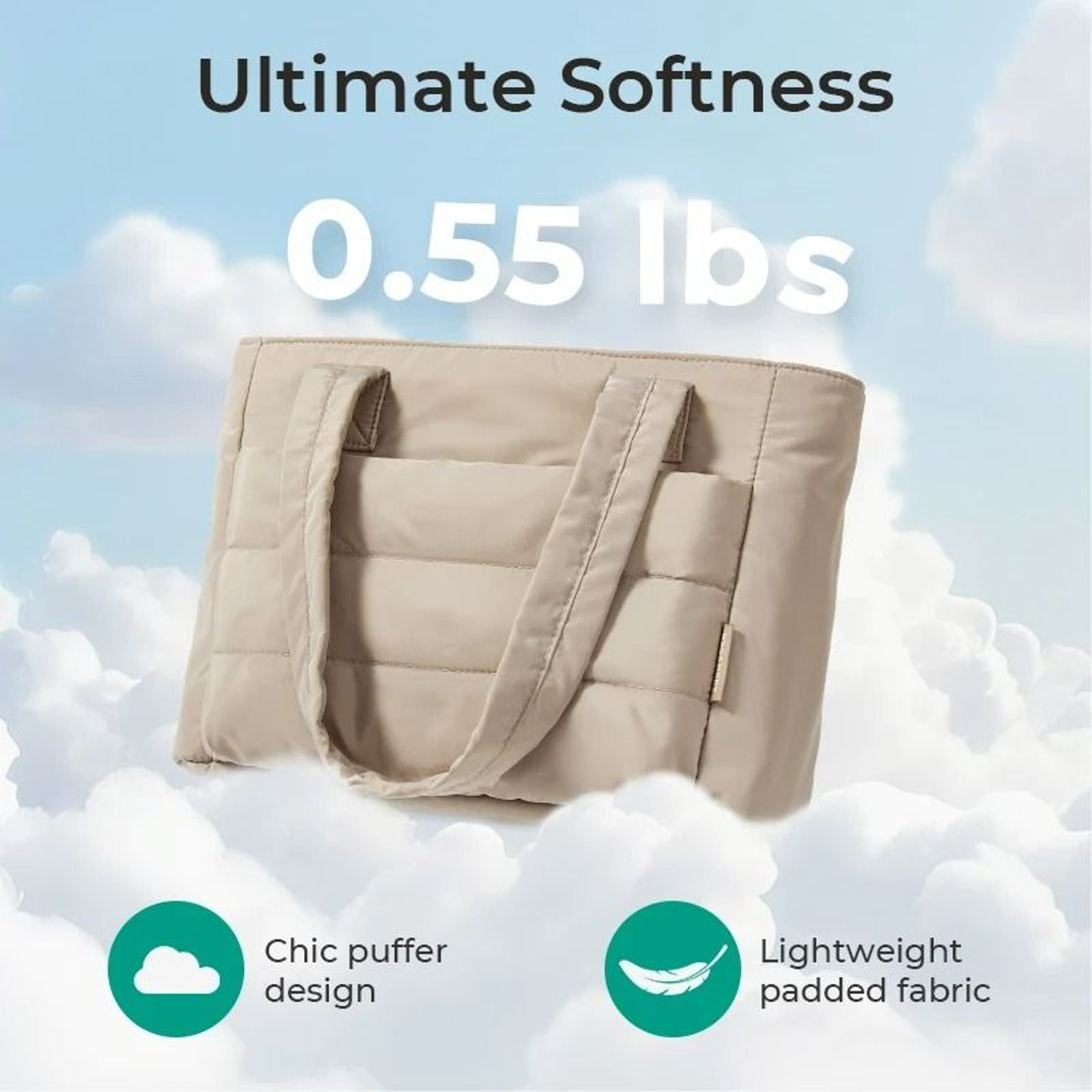 Simple Casual Commuter Shoulder Tote Bag 5