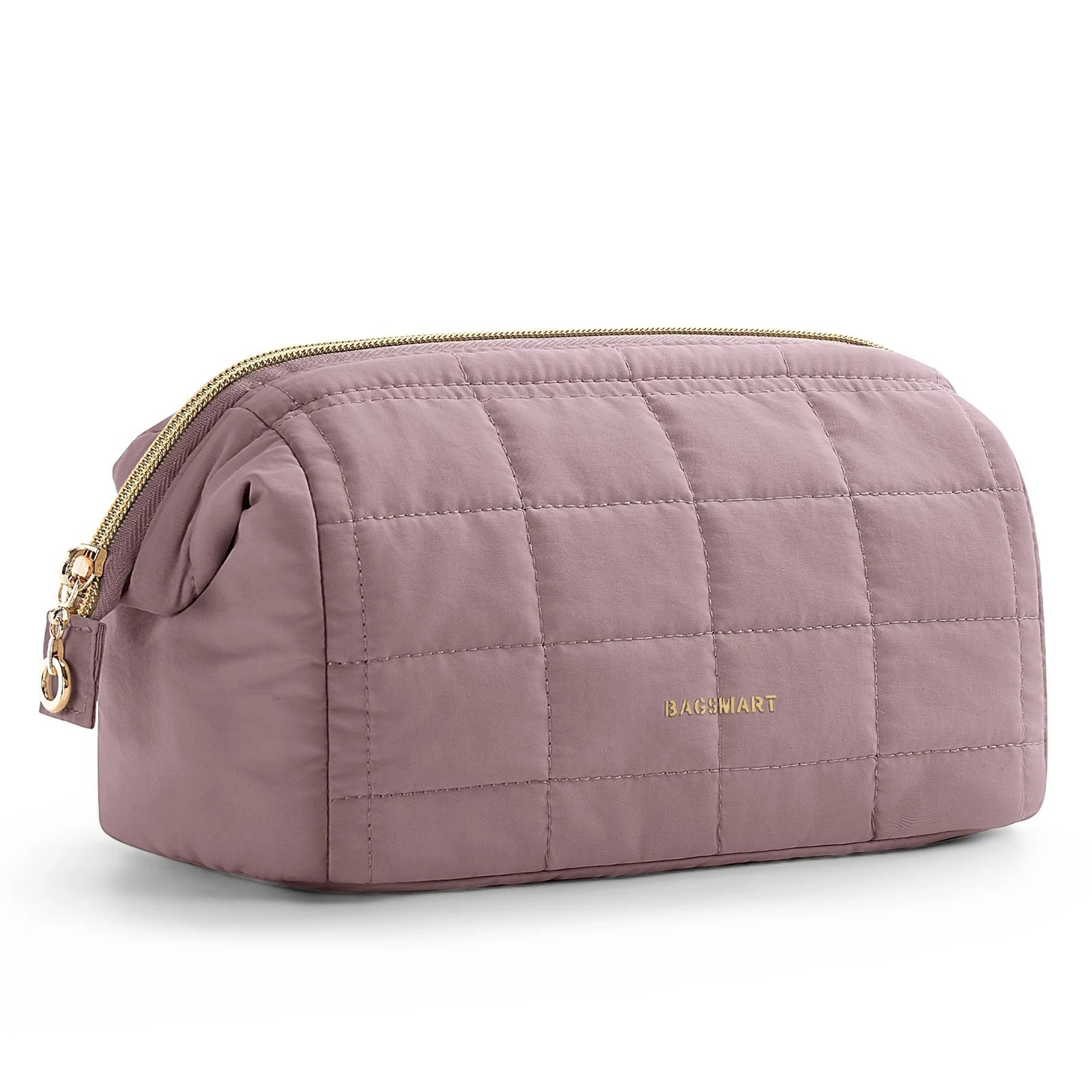 Wide Opening Portable Makeup Organizer Pouch 12