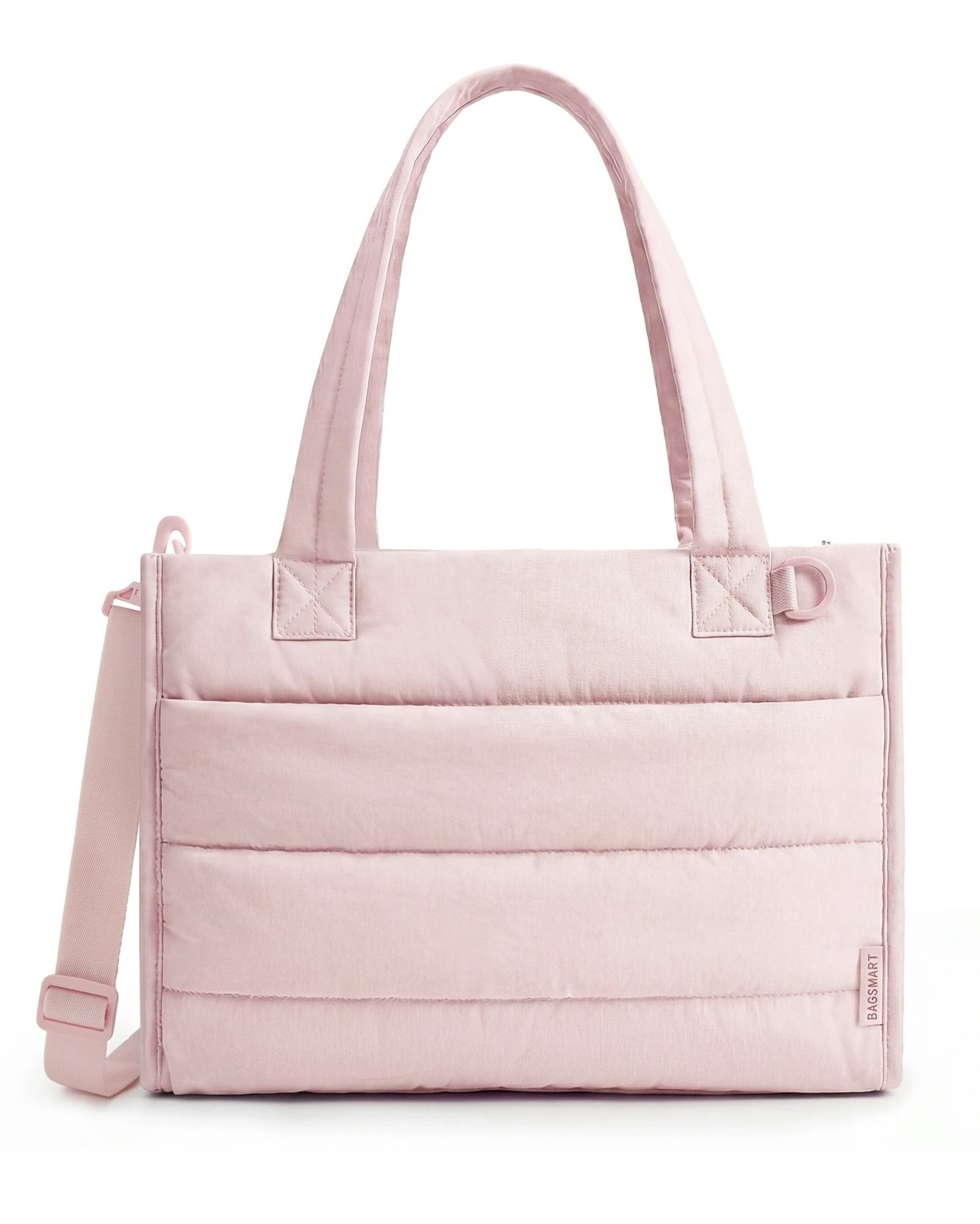 Boxy Multifunctional Zipper Crossbody Tote Bag 8