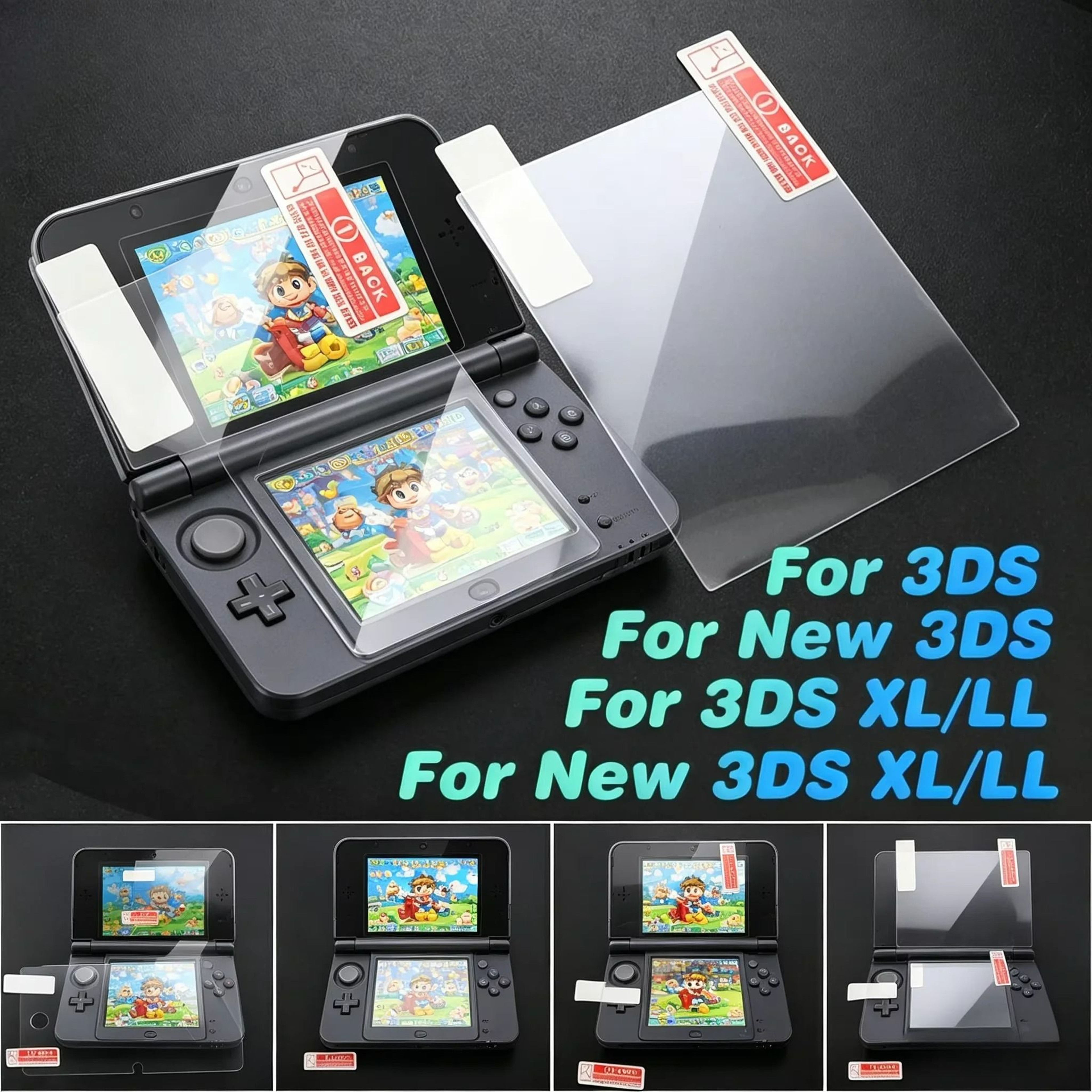 HD Anti Scratch Screen Protector For Game Consoles 3