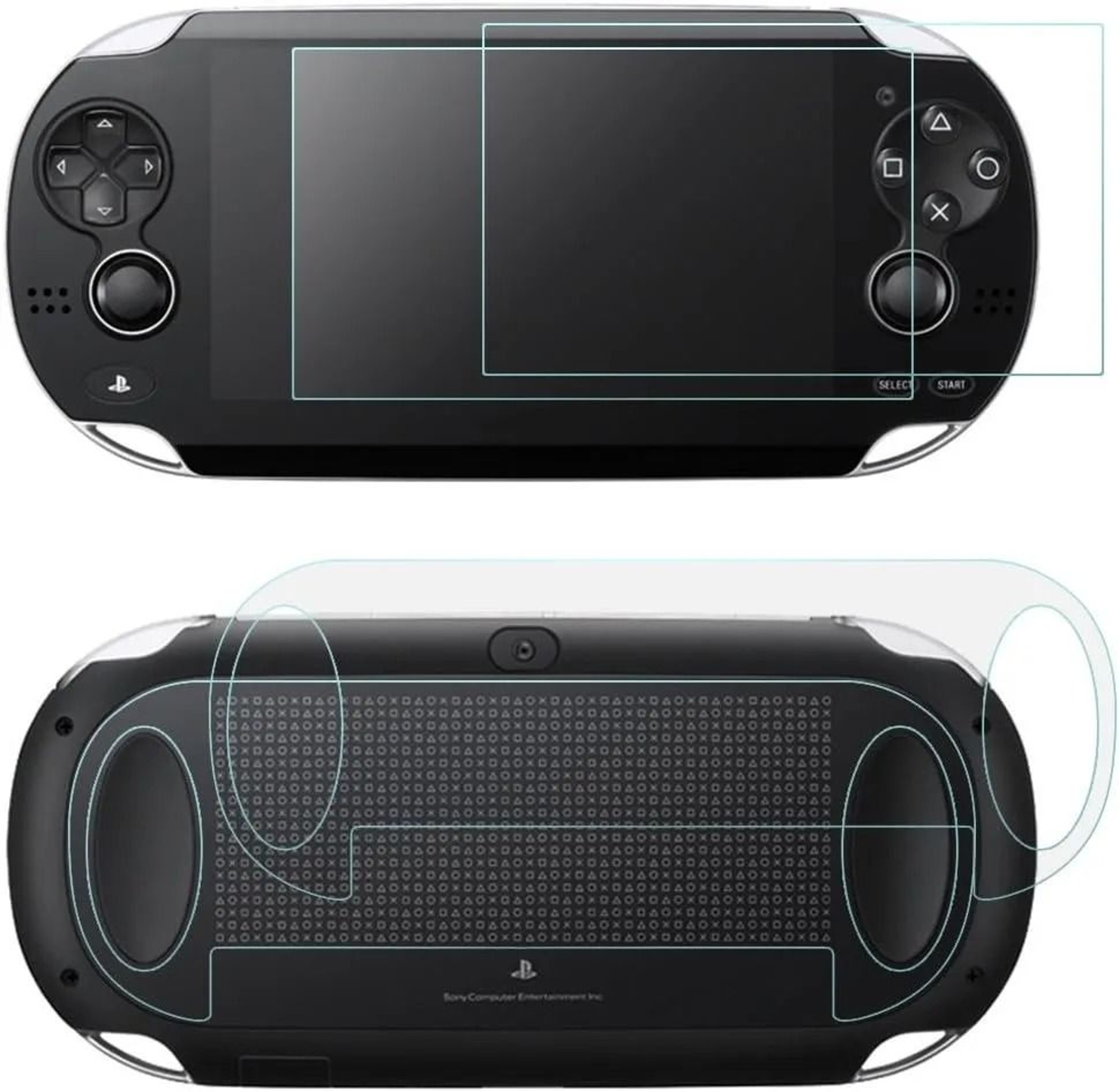 Front And Back Screen Protector Set For PS Vita 1