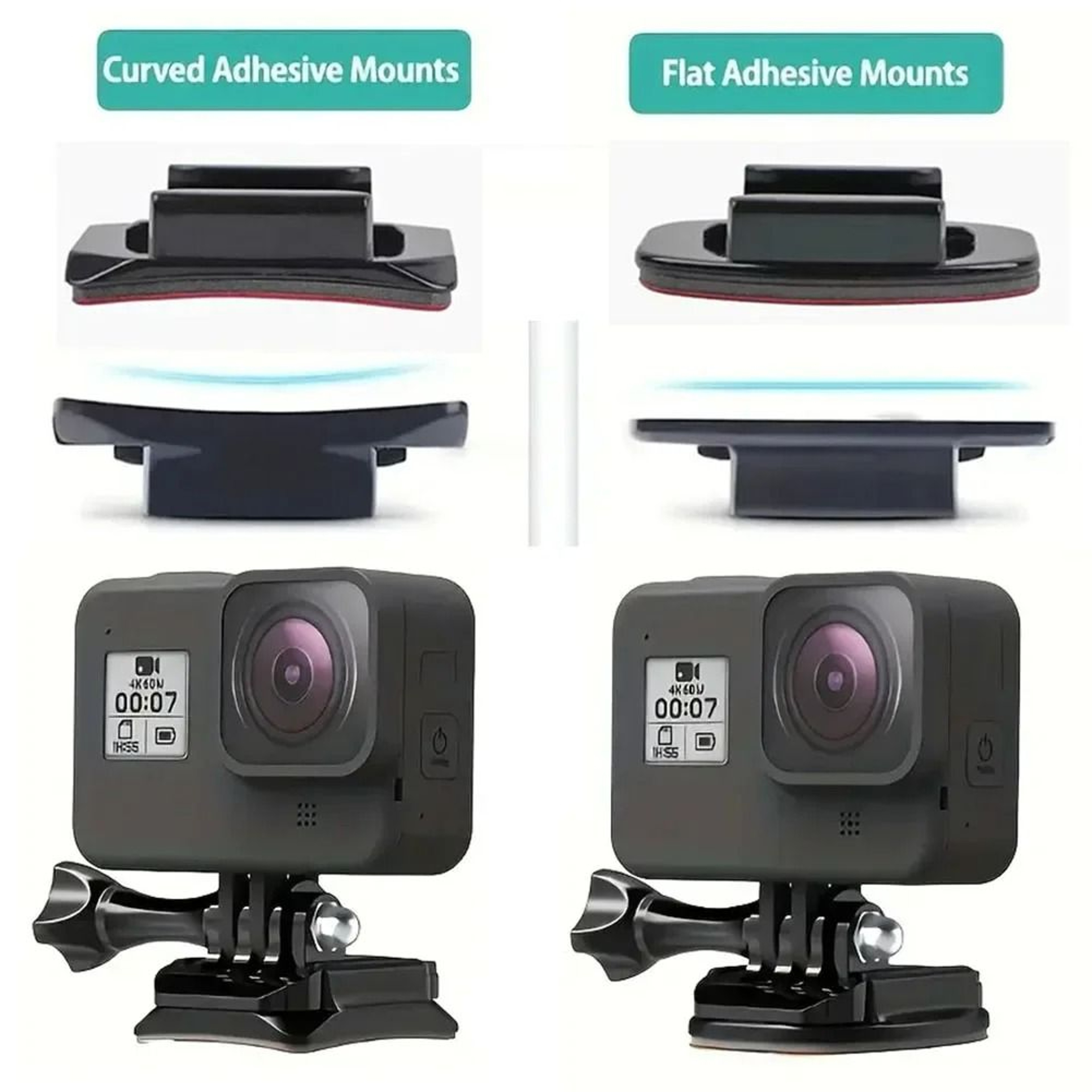 Universal Quick Release Action Camera Tripod Mount Adapter 1