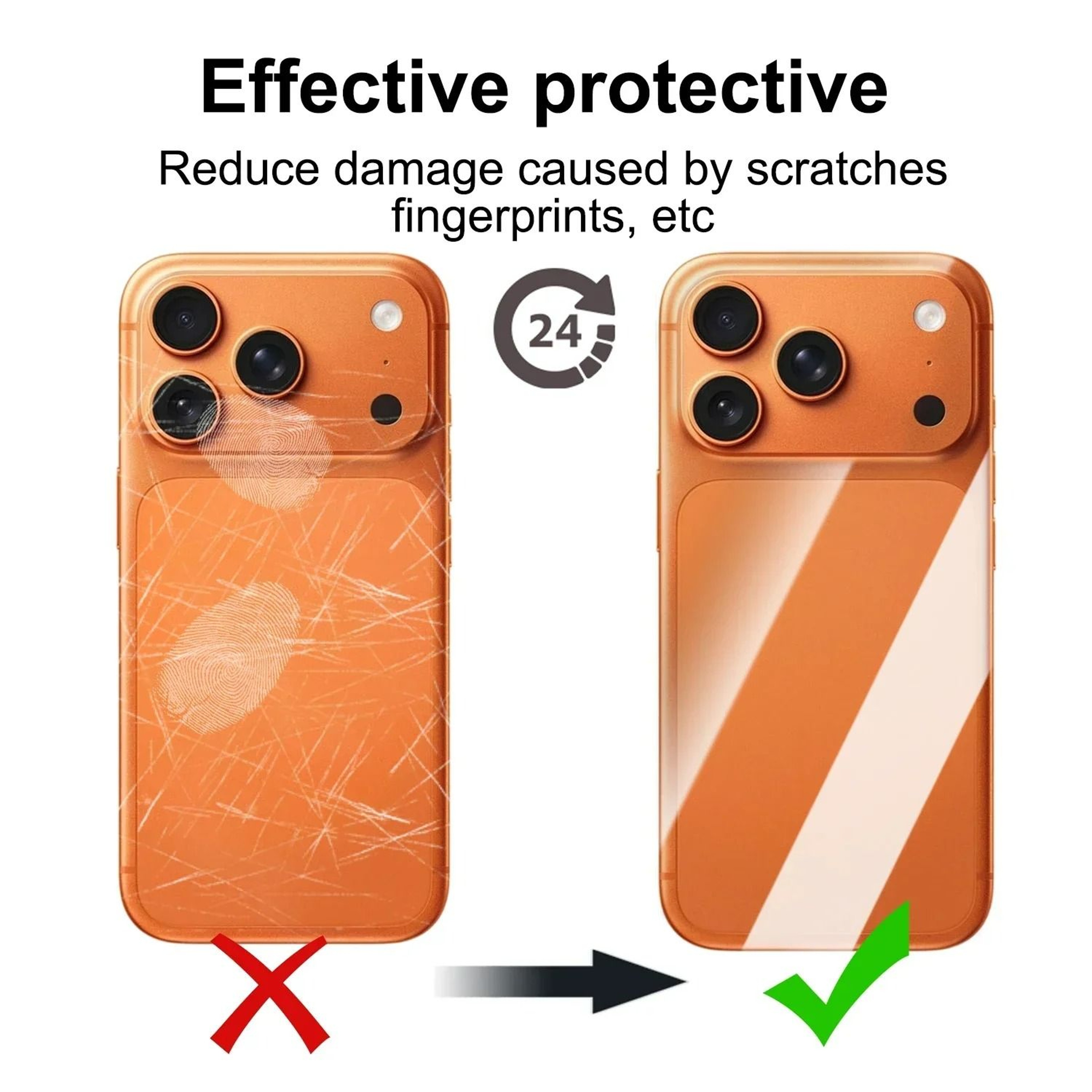 Clear Hydrogel Back Protector For IPhone 17 Series 4