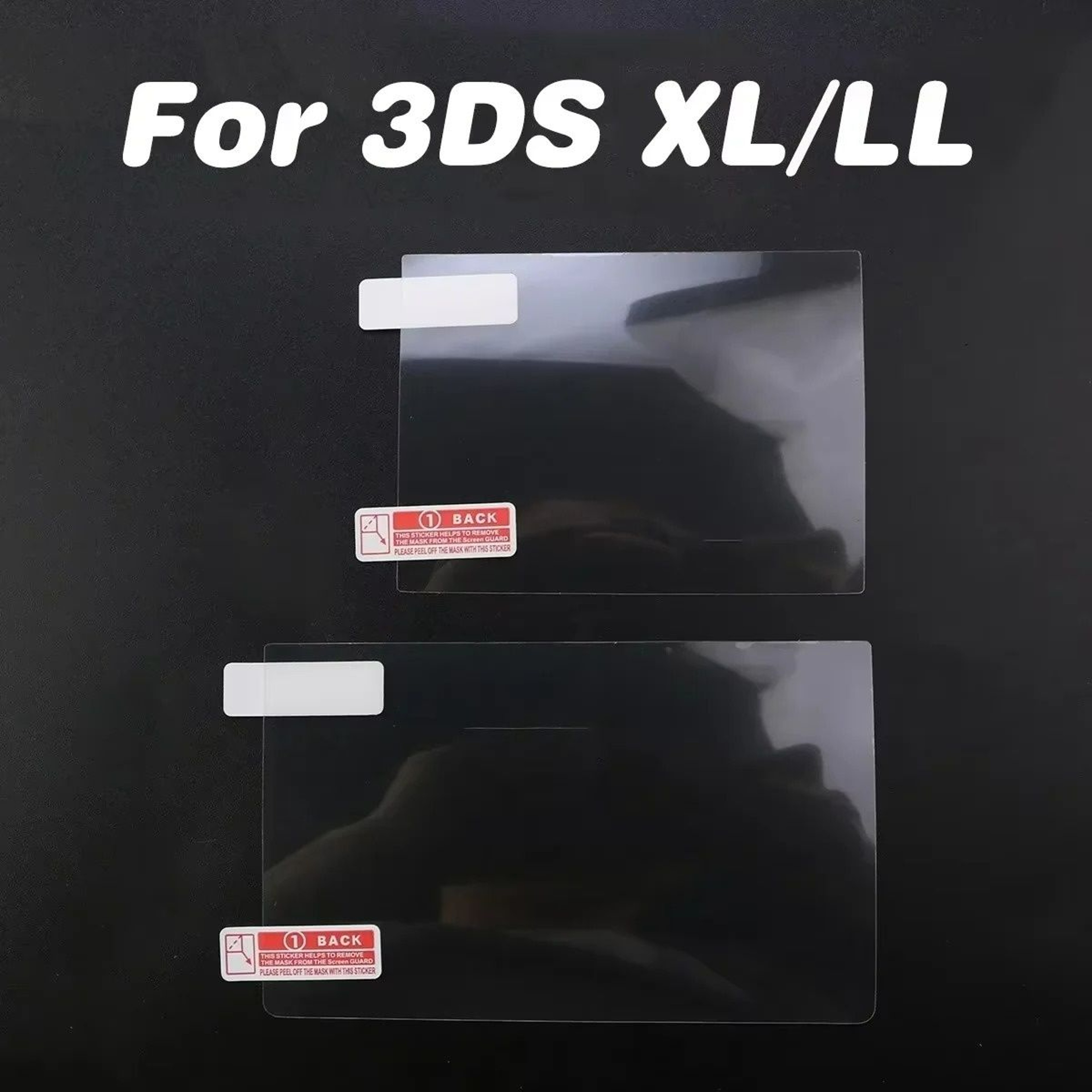 HD Clear PET Gaming Console Screen Protector 8
