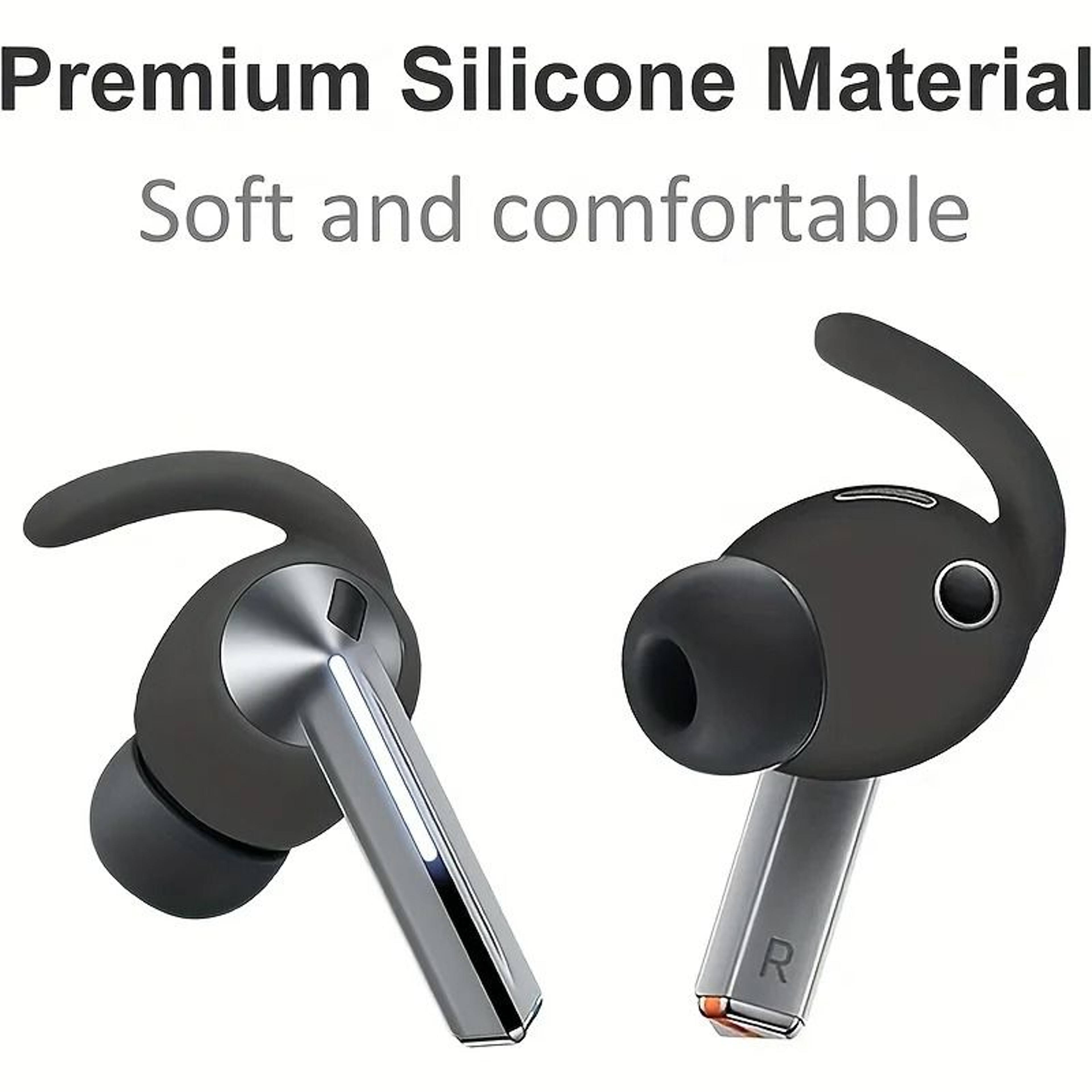 Galaxy Buds3 Pro Silicone Ear Hooks And Replacement Eartips 1