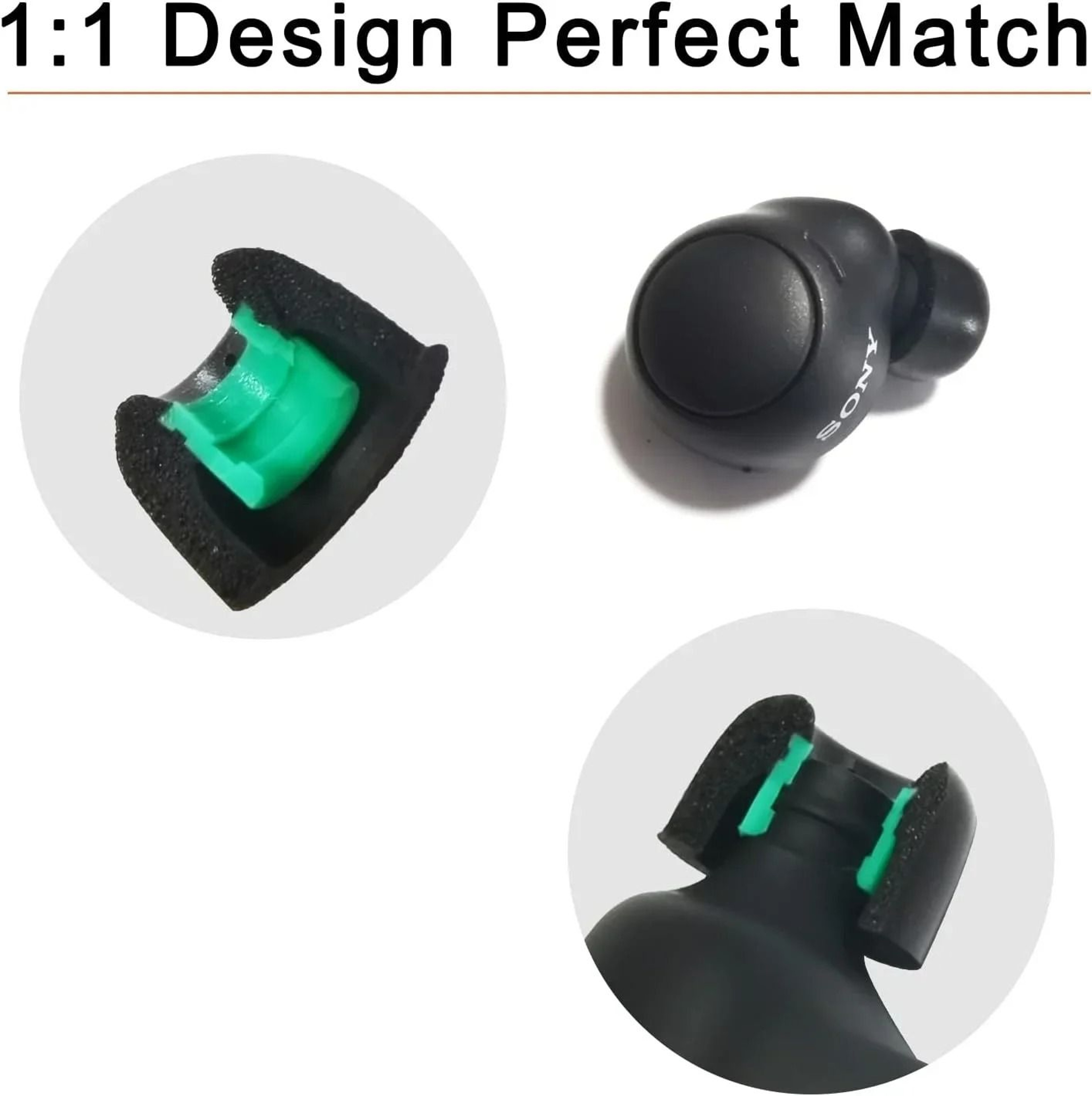Memory Foam Ear Tips For Sony WF 1000XM5 And XM4 5