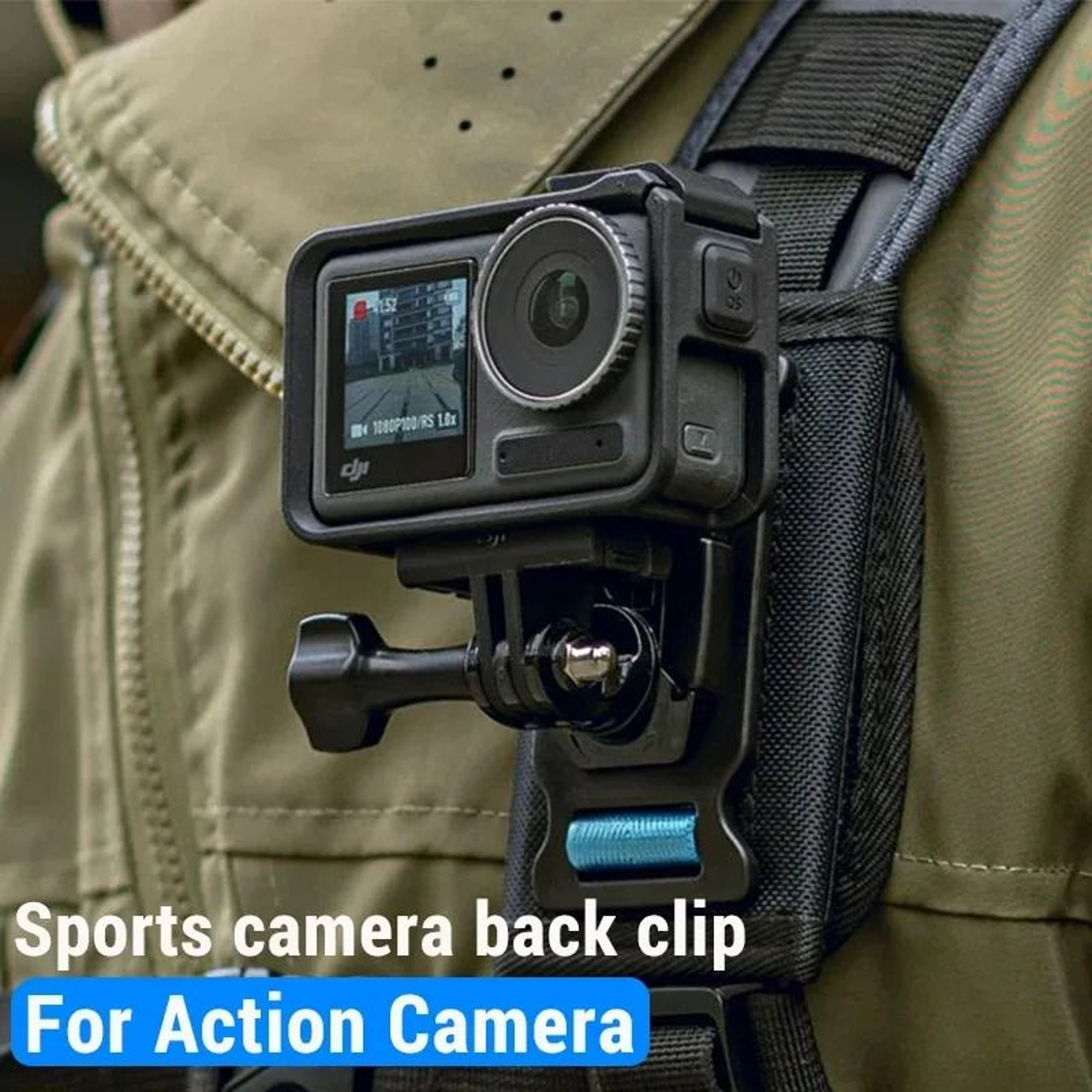 Rotating Shoulder Strap Action Camera Mount 3