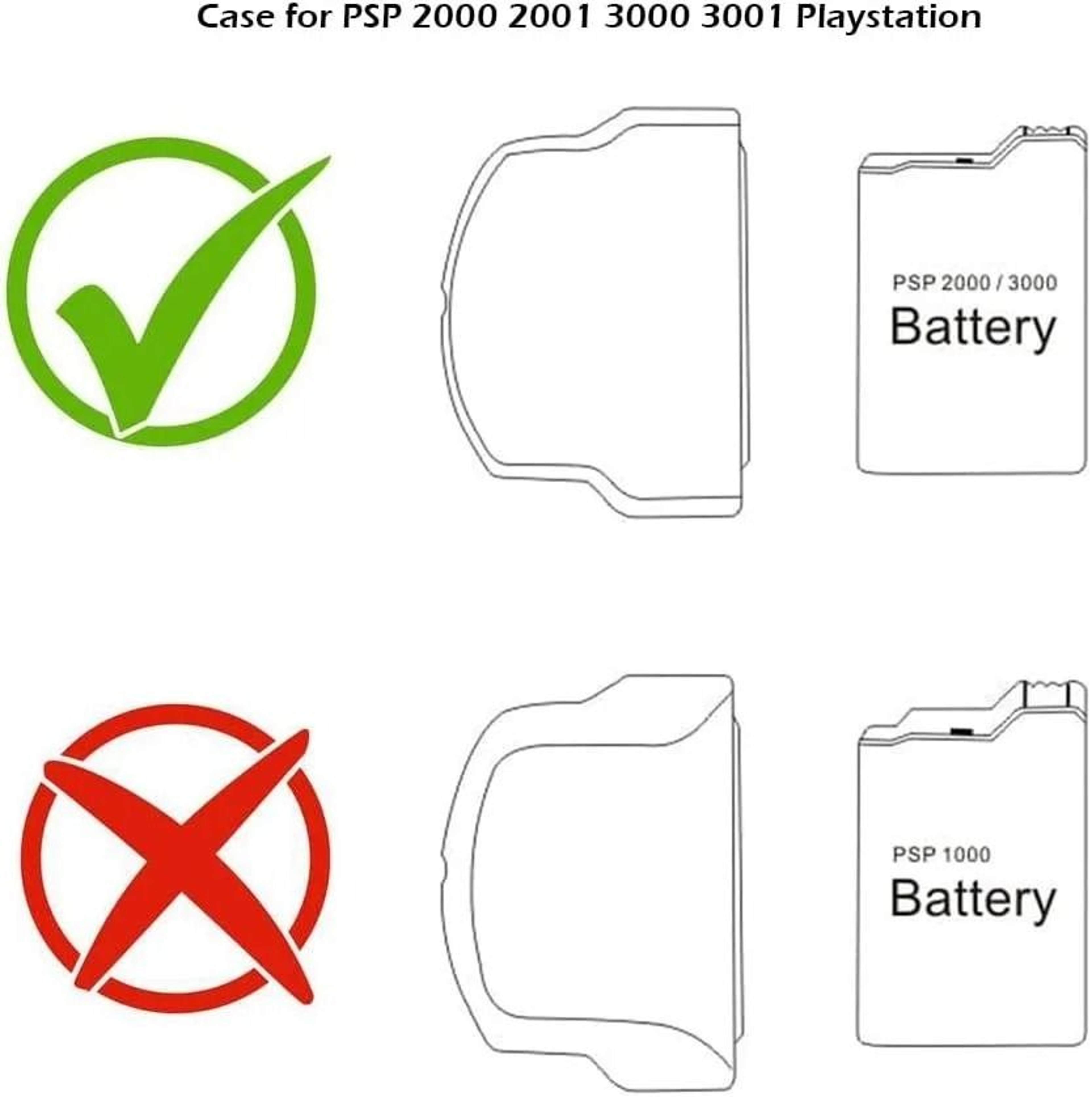 PSP Slim Replacement Battery Door Cover 2