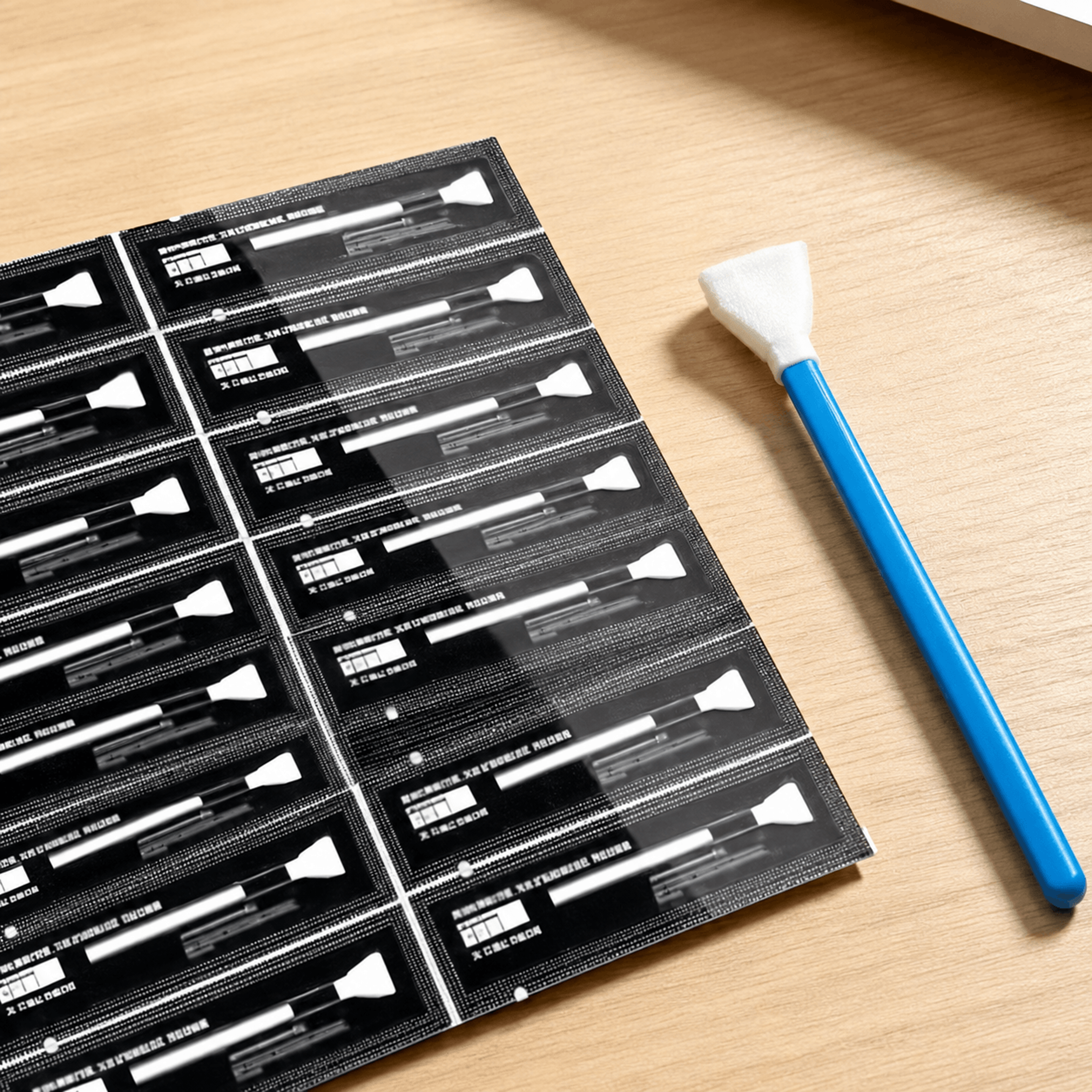 Vacuum Packed Camera Sensor Cleaning Swabs 0