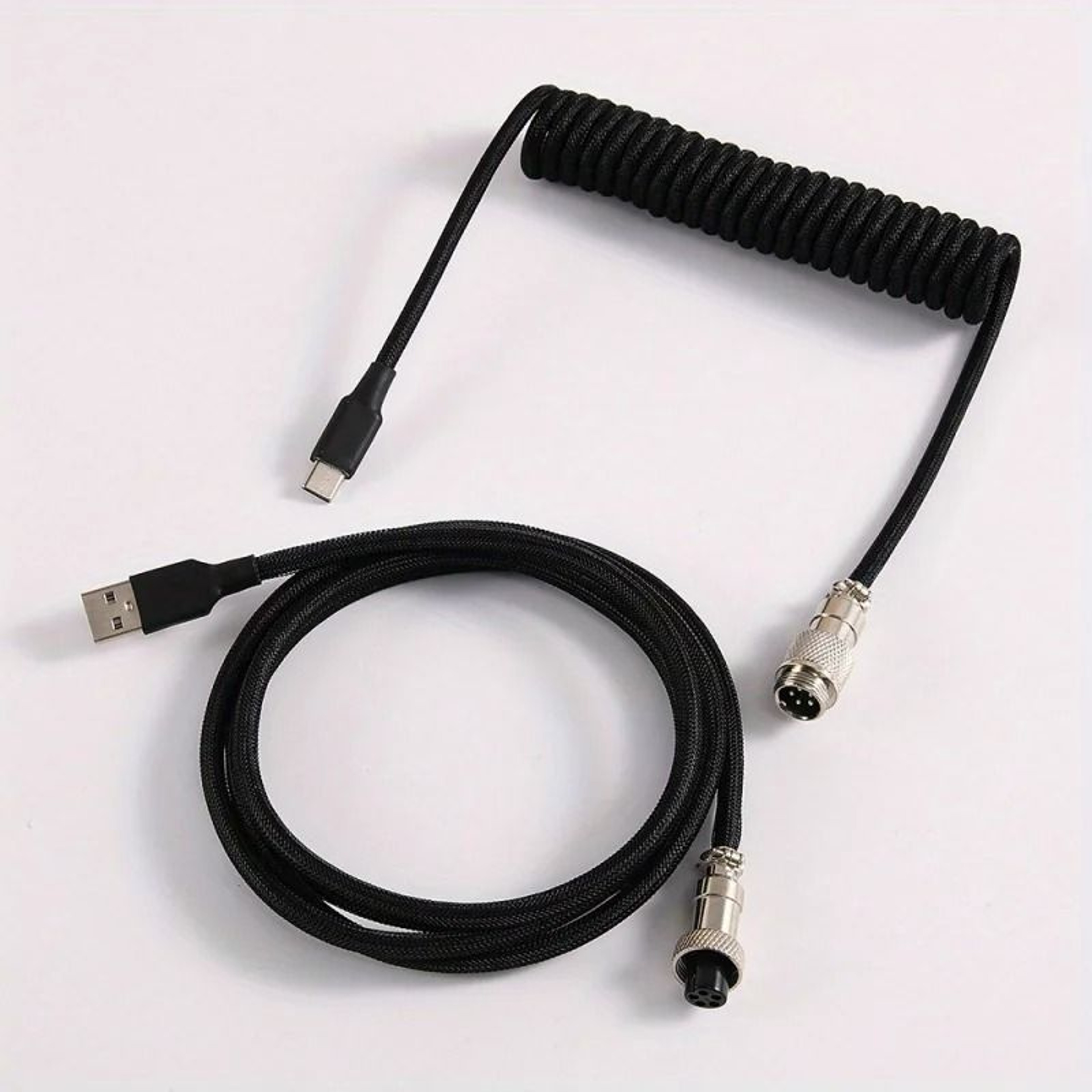 Custom USB C Data Cable For Mechanical Keyboards 2