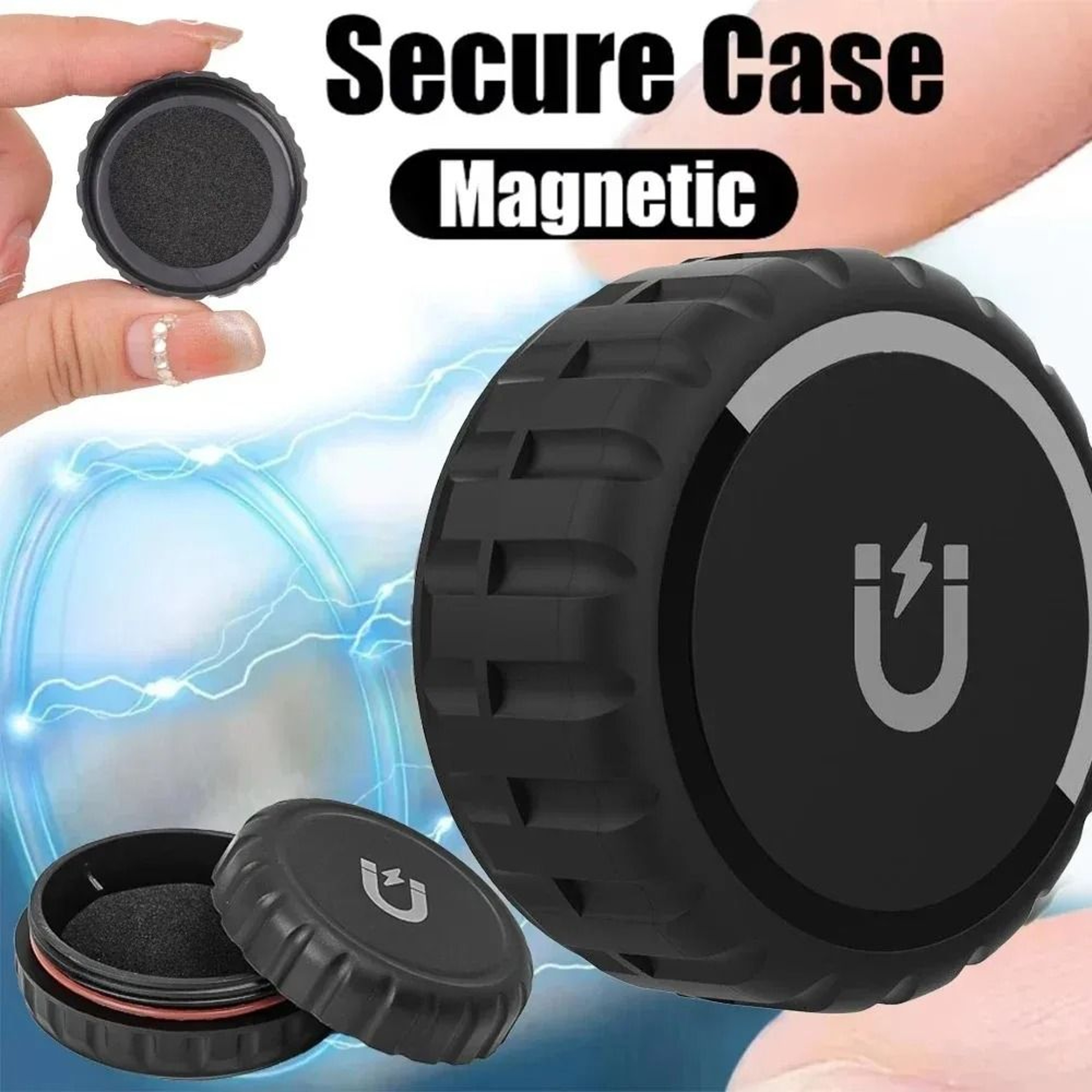 Magnetic Adhesive Protective Case For Apple AirTag 1