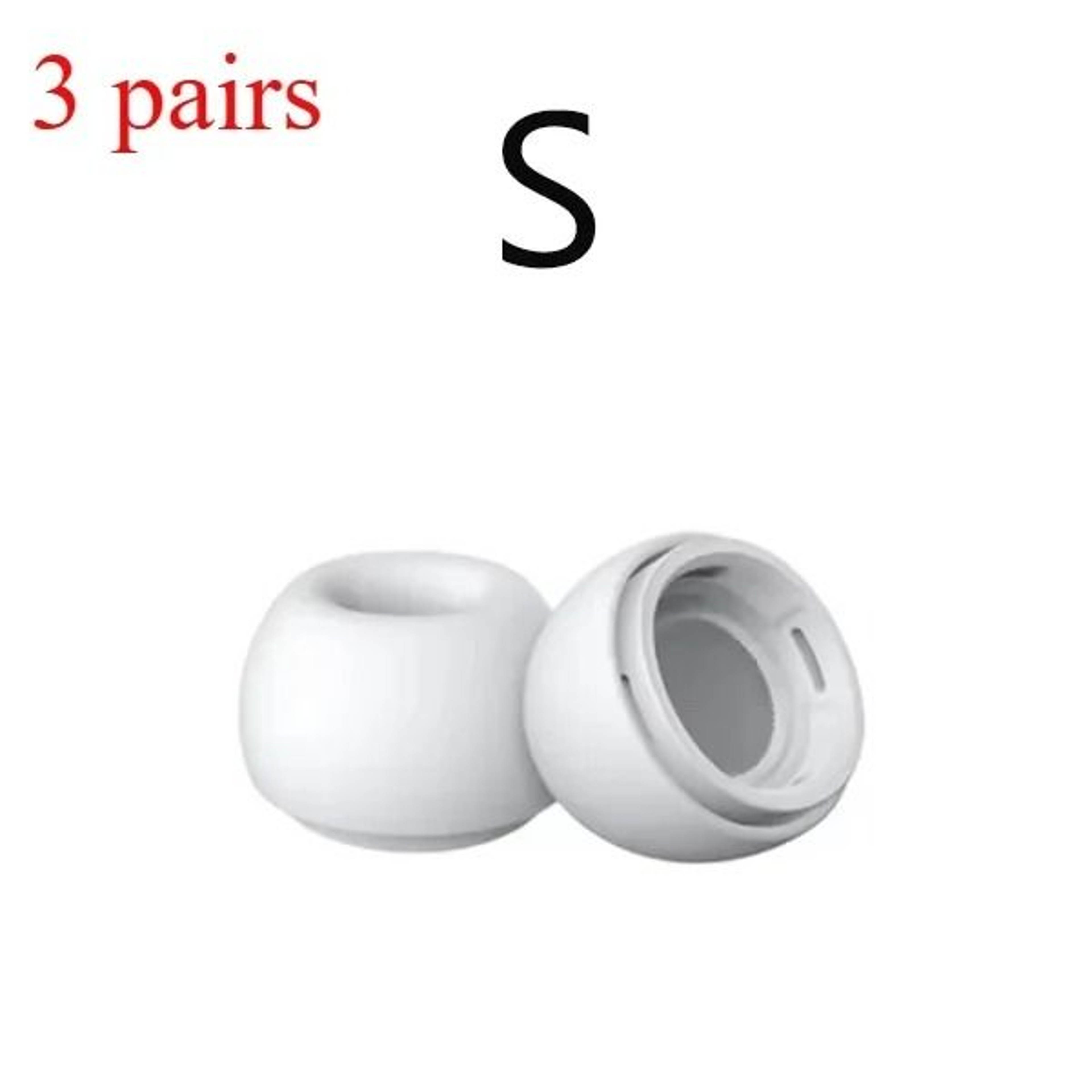 4 Pair Liquid Silicone Ear Tips With Cleaning Pen 11