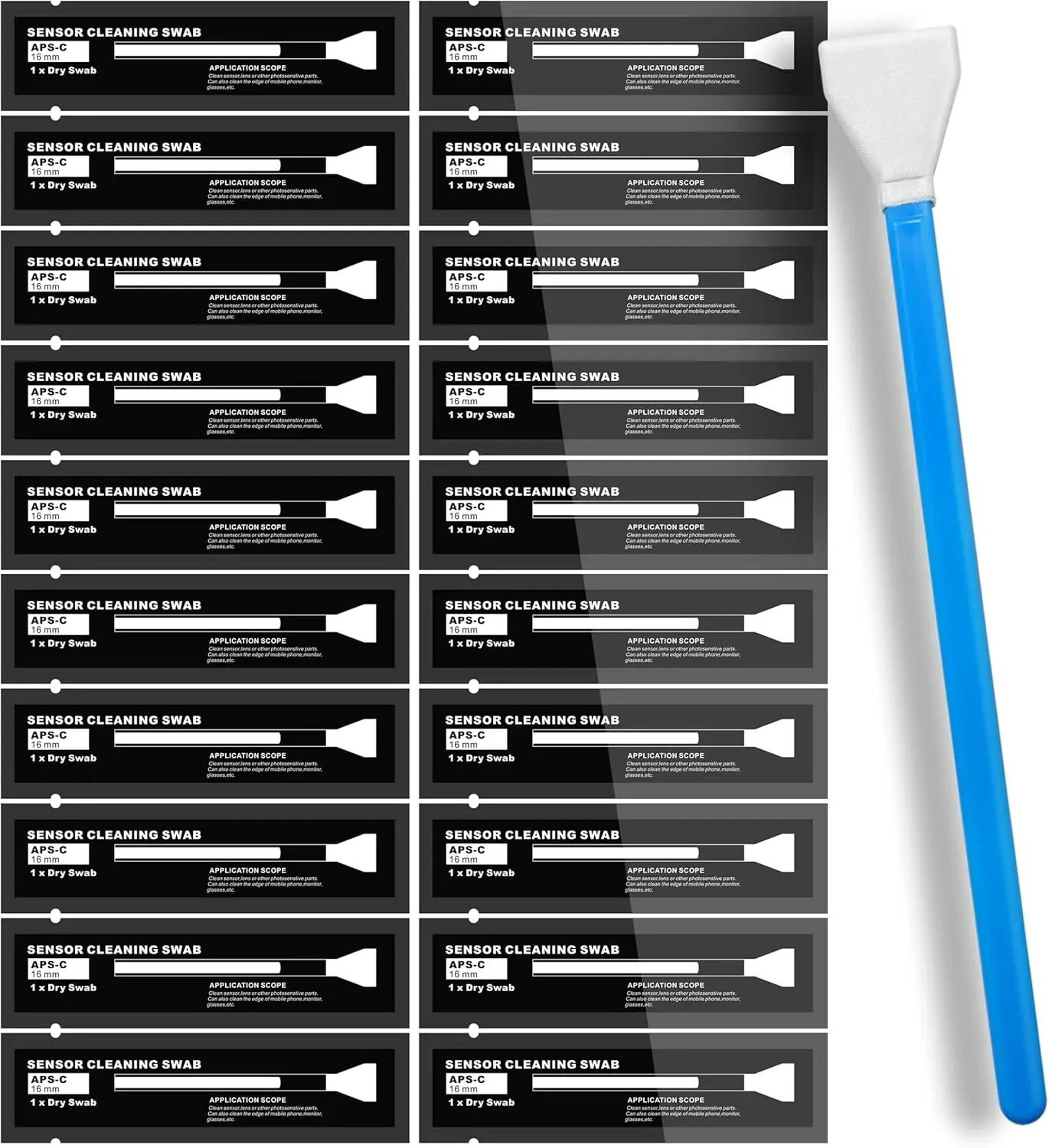 063 Inch APS C Camera Sensor Cleaning Swabs 0