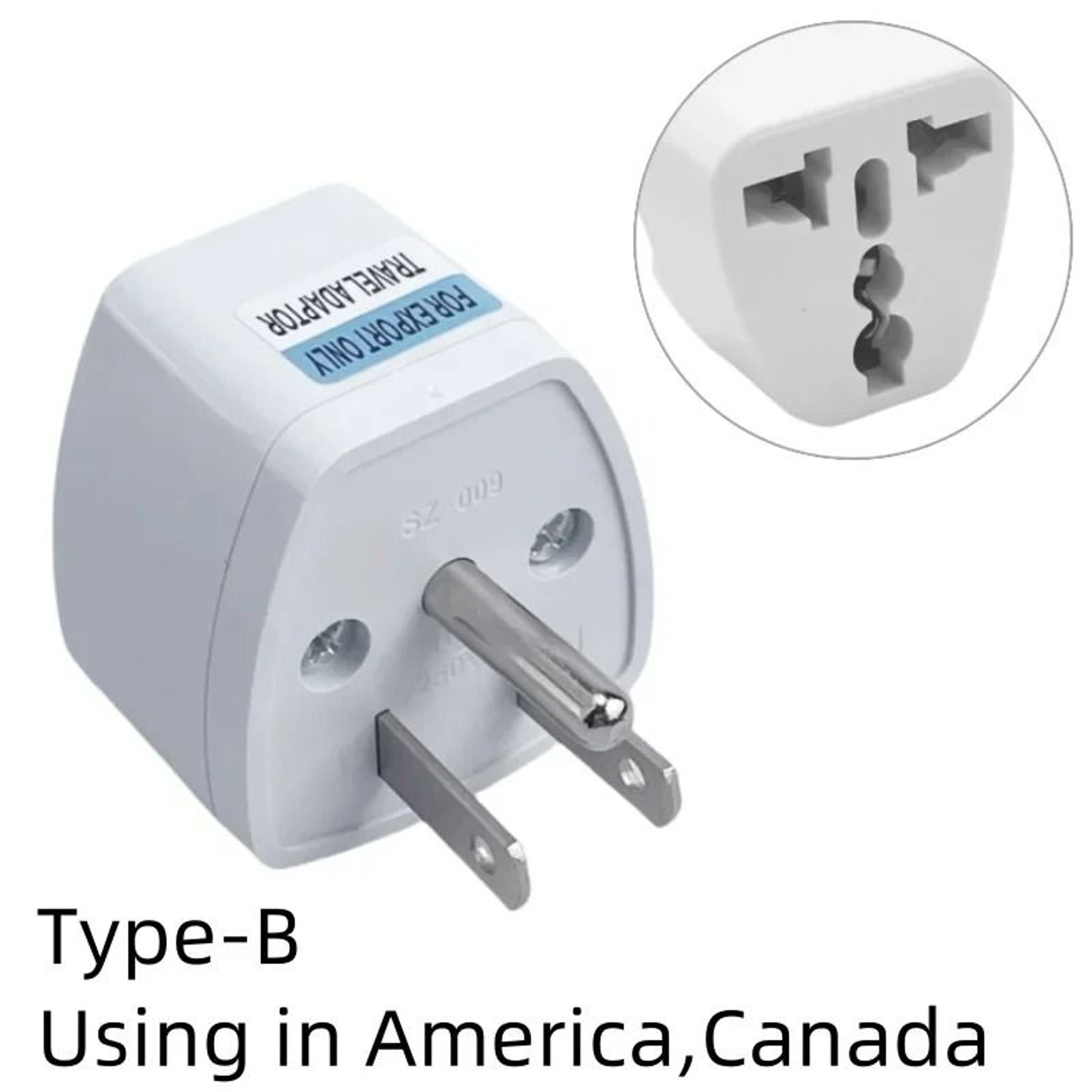 RoamReady Europe Korea Travel Plug Adapter 7