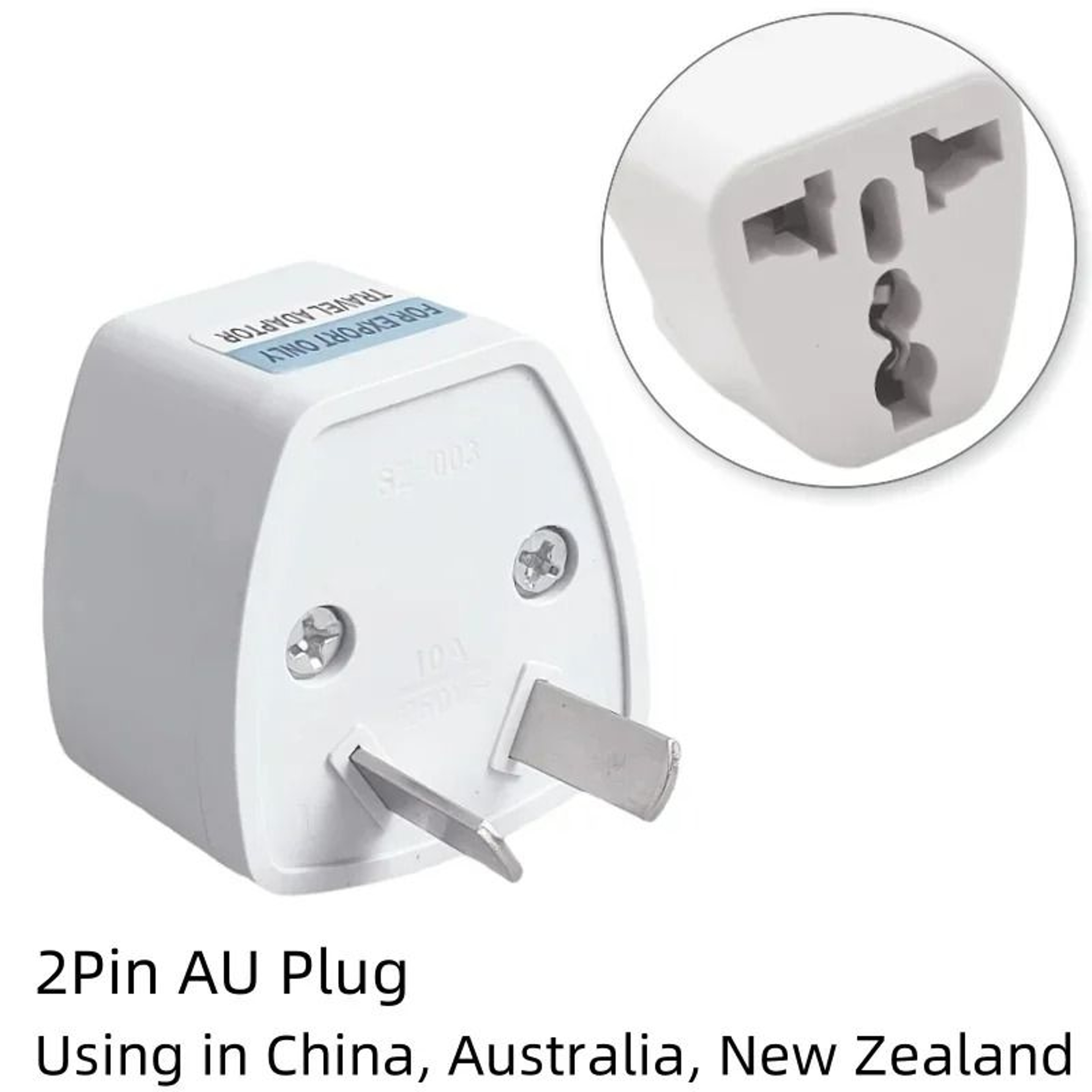 RoamReady Europe Korea Travel Plug Adapter 6