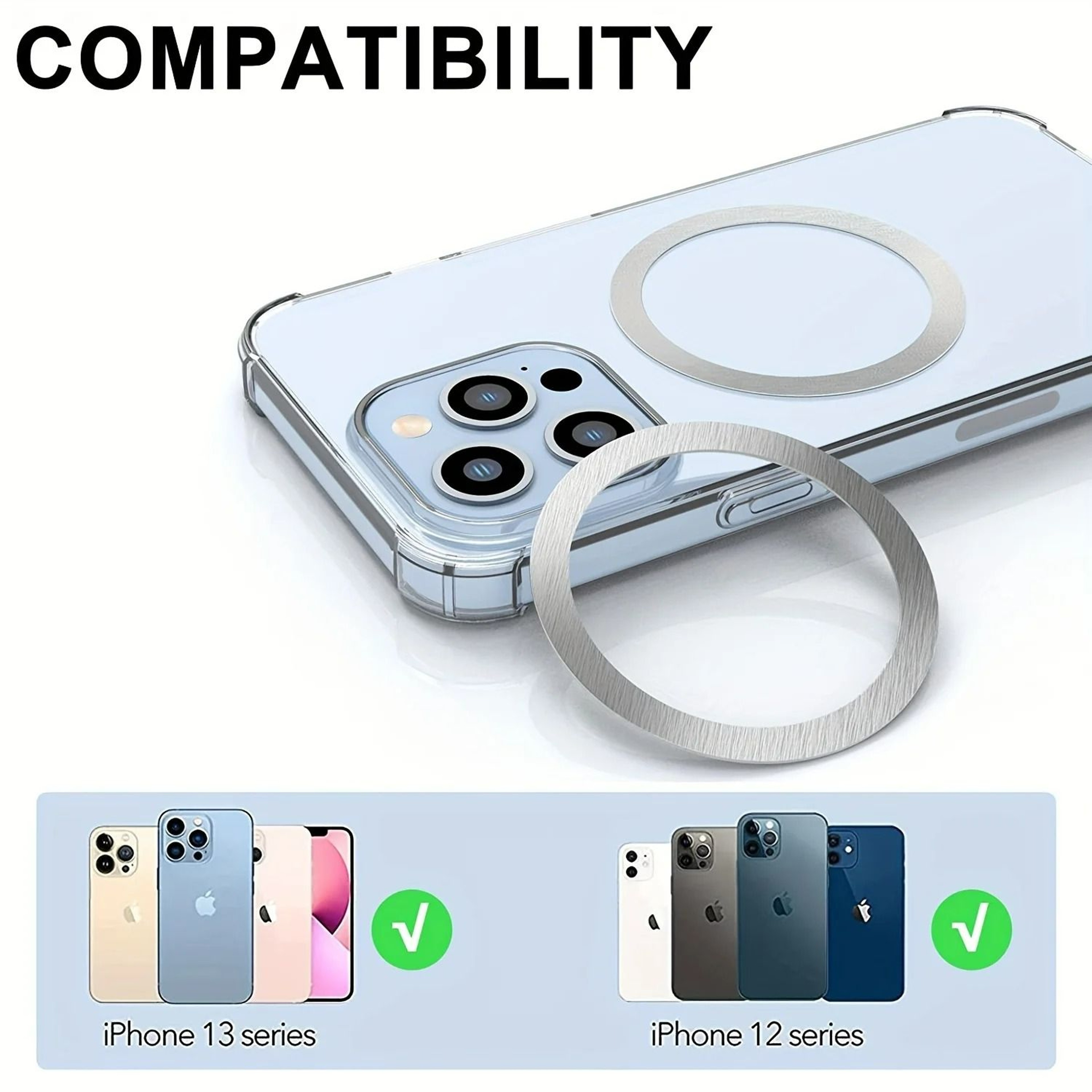 MagAlign Adhesive Wireless Charging Rings 3