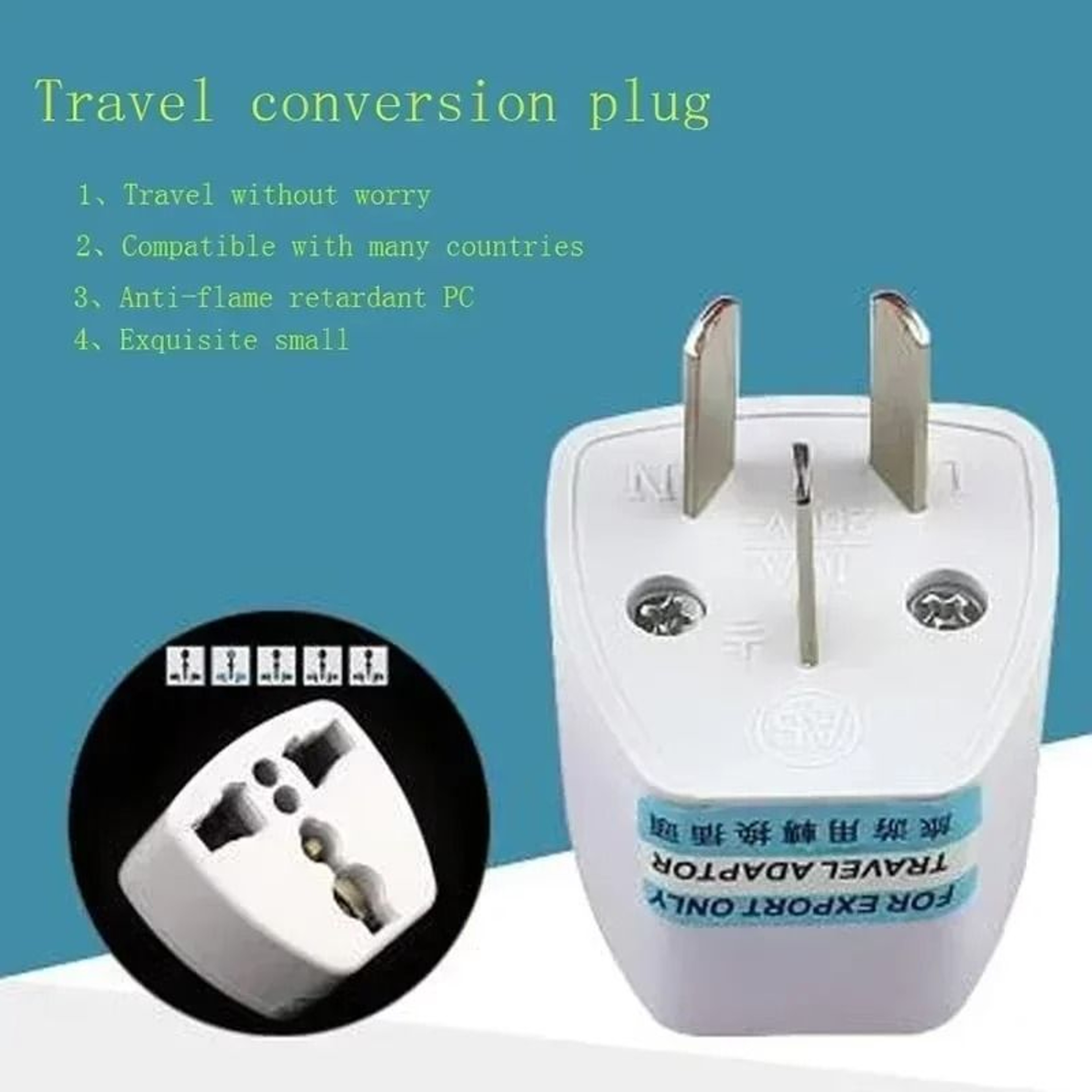 AussieConnect Universal AU NZ Travel Plug Adapter 1