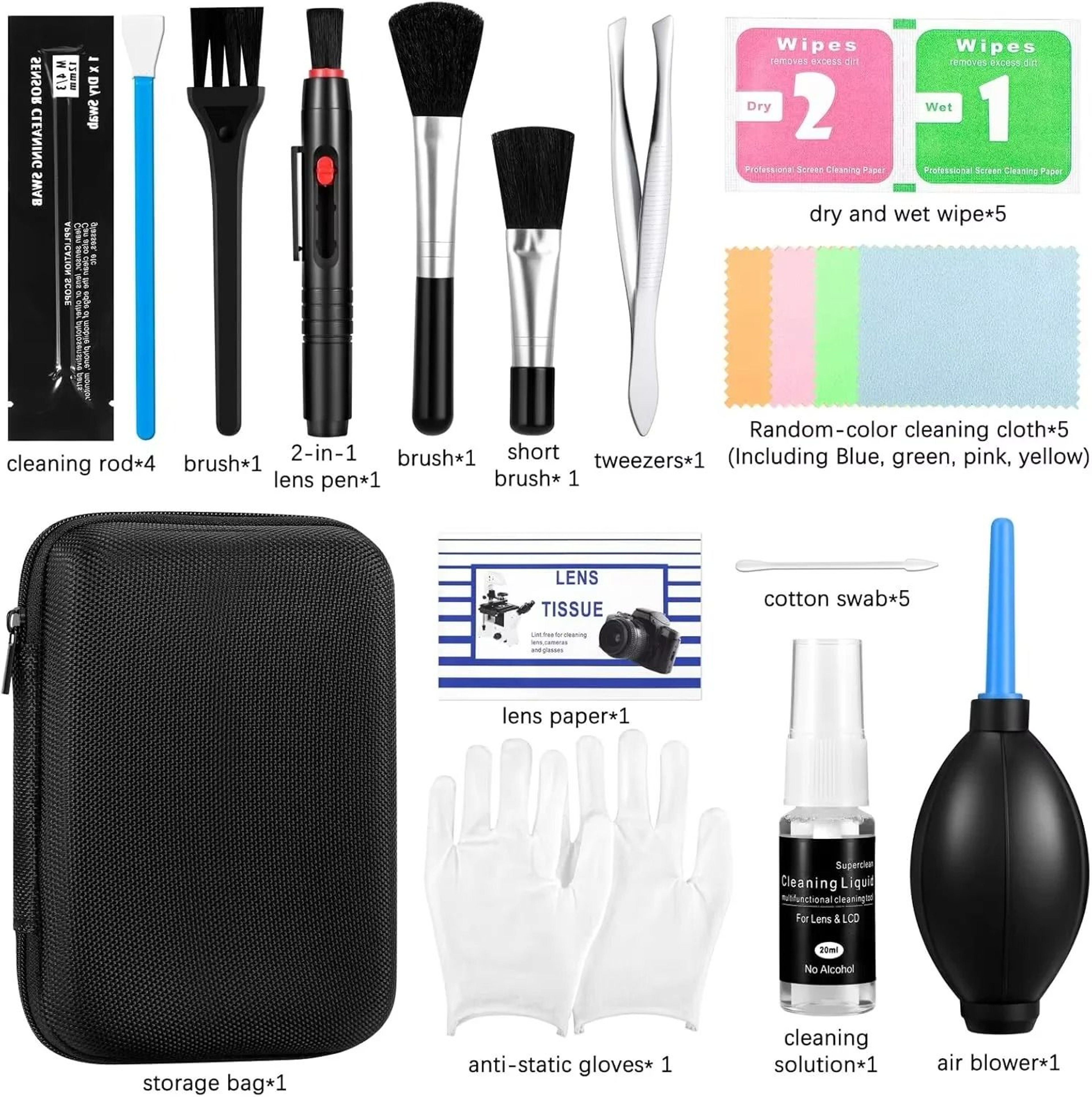 LensCare Camera And Electronics Cleaning Kit 14