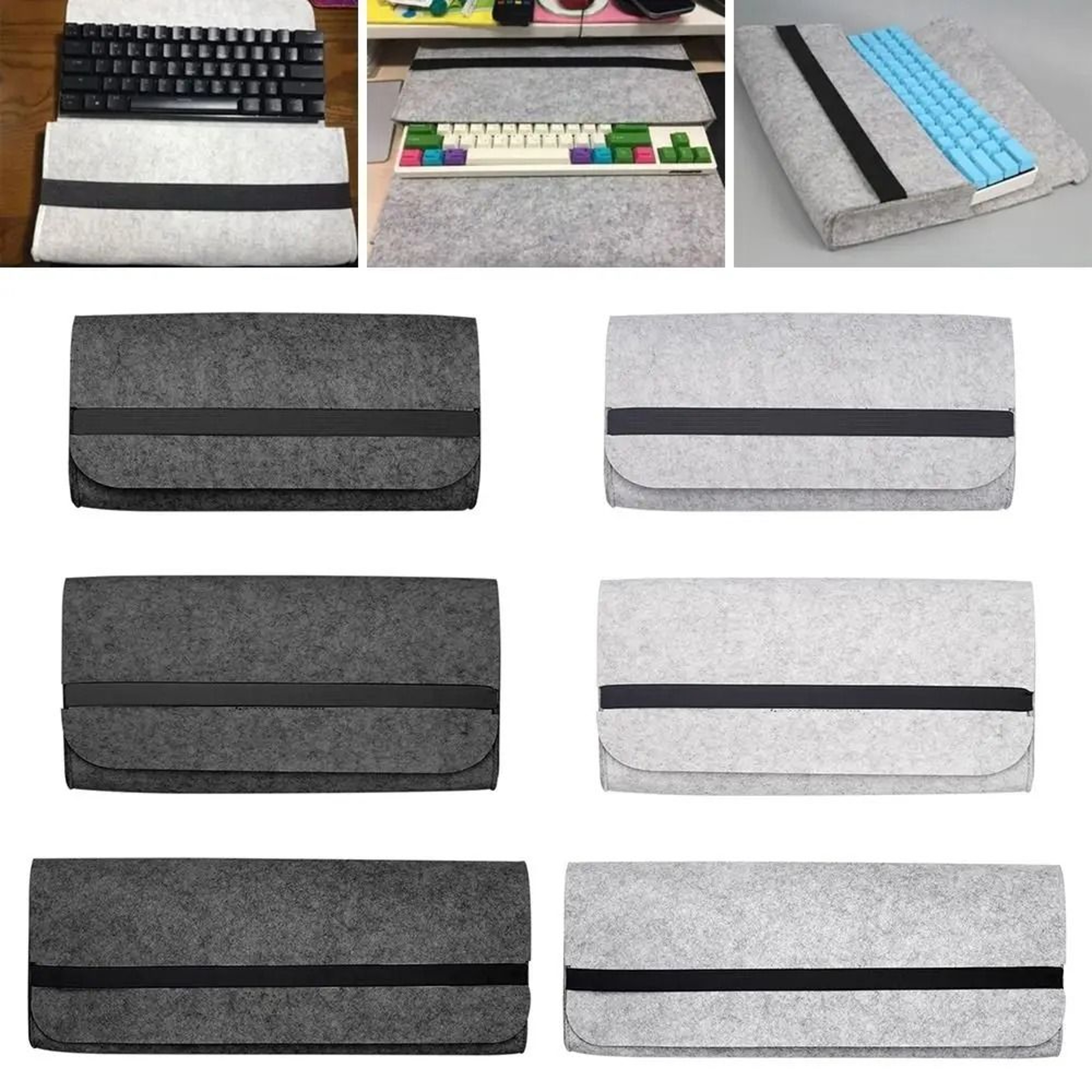 Protective Felt Mechanical Keyboard Carrying Bag 5