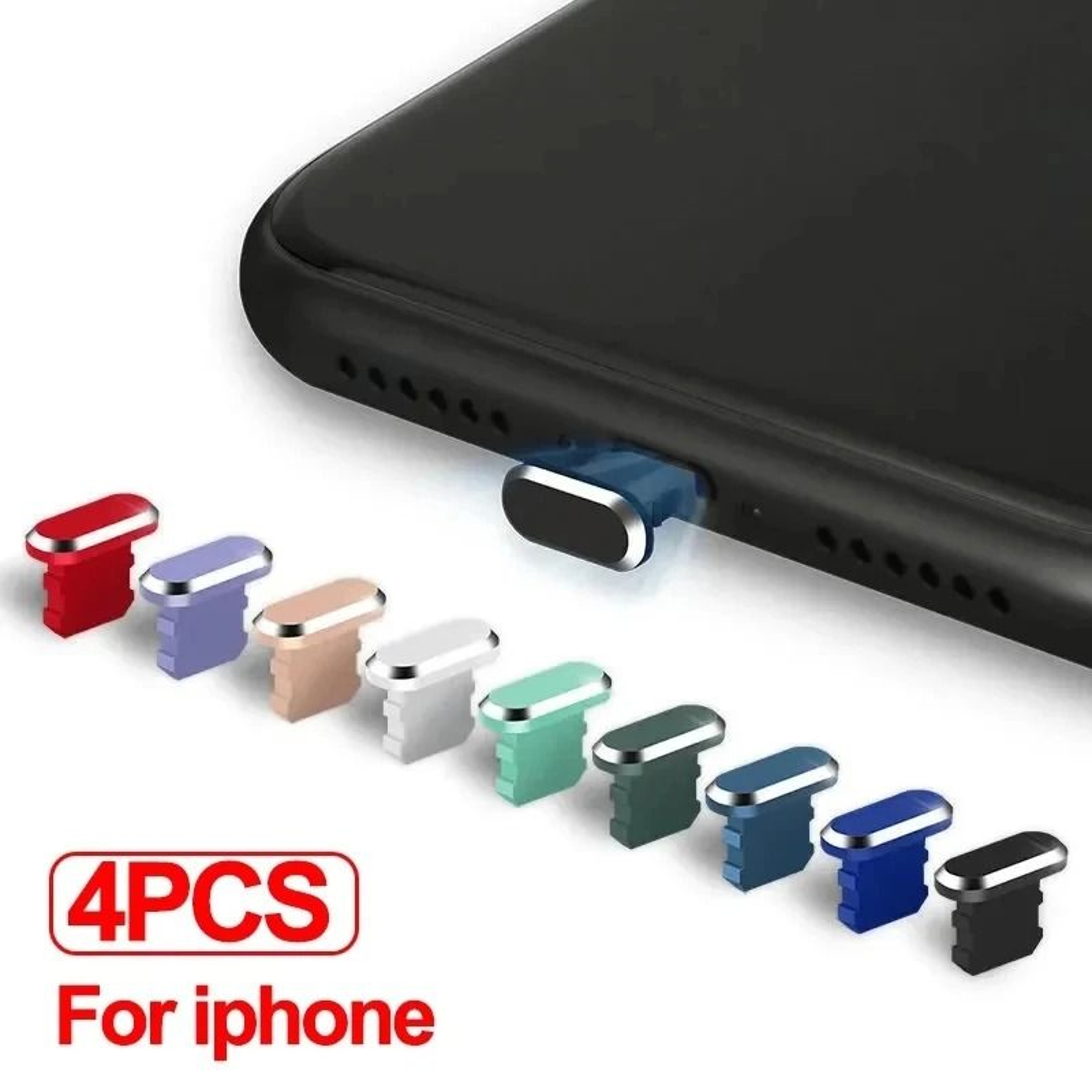 Metal Lightning Port Dust Plug 0