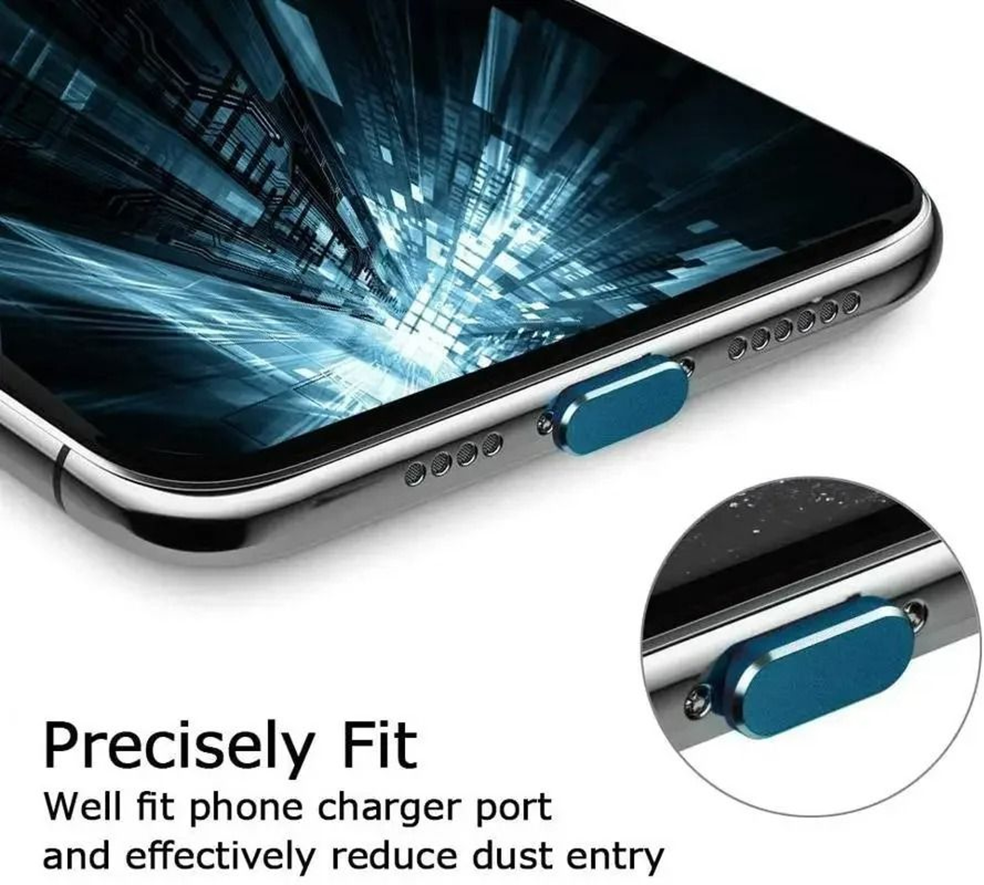 Metal Lightning Port Dust Plug 1