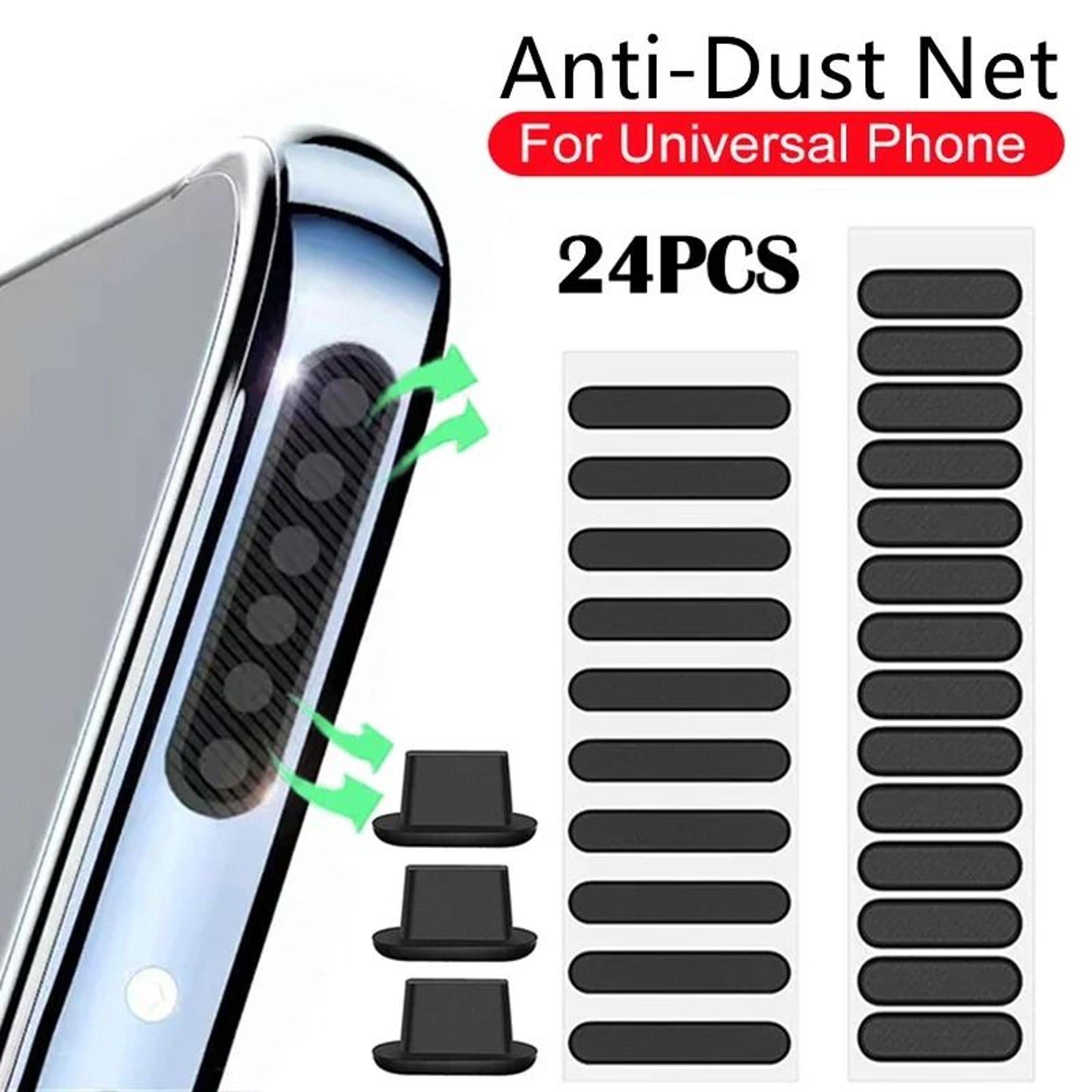 Universal Phone Port Mesh Covers 0