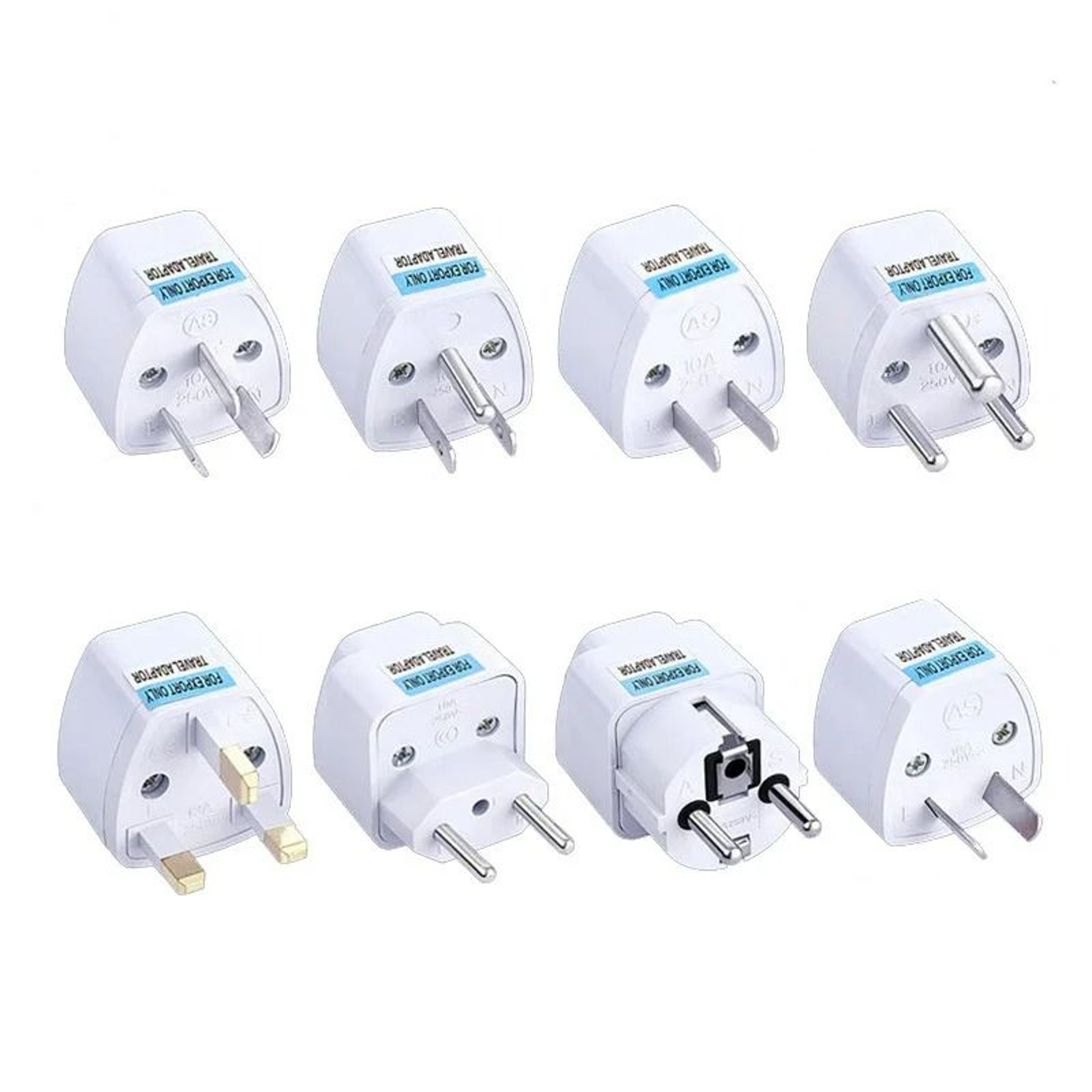 Two Piece Universal Travel Adapters 3