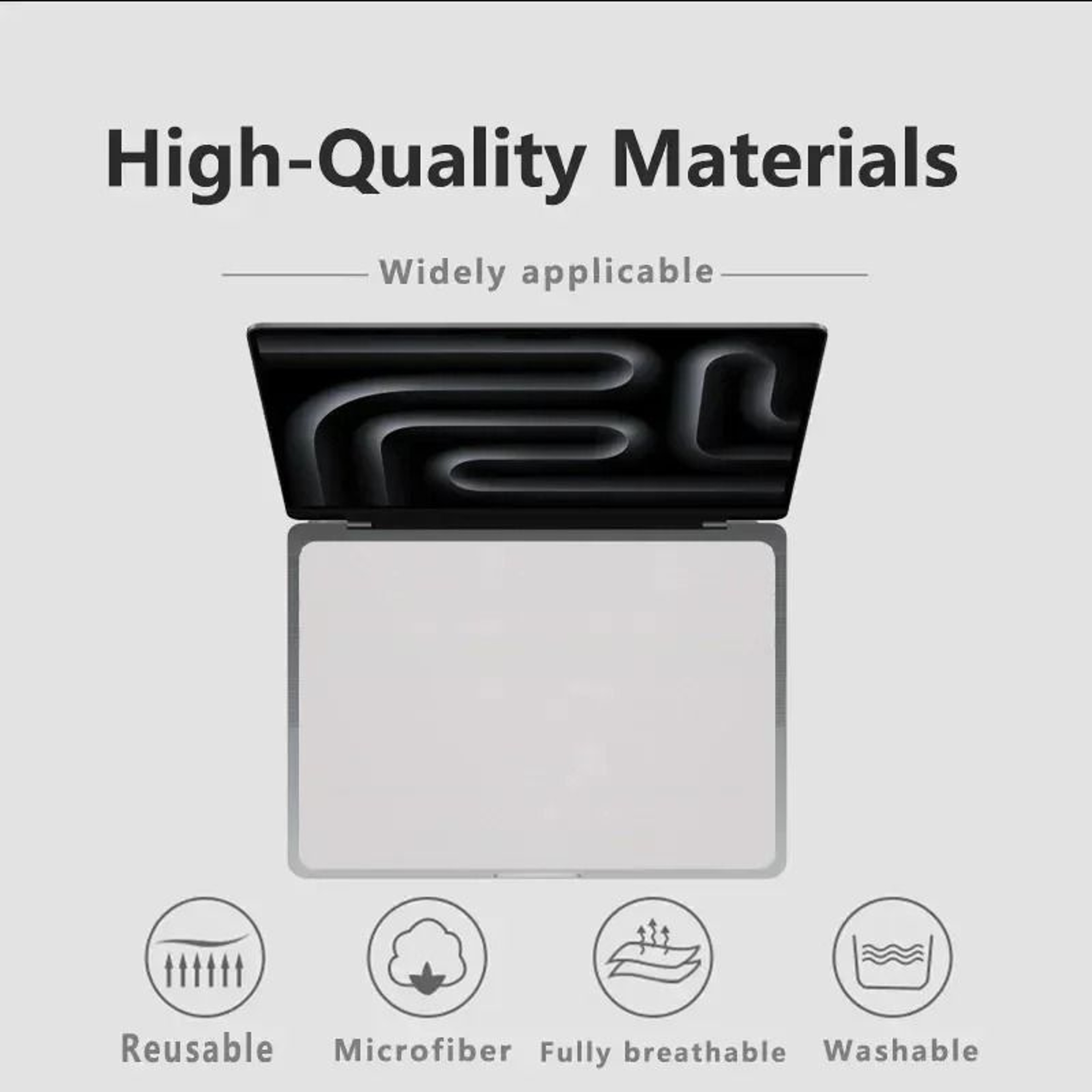 MacBook Microfiber Screen And Keyboard Protector Cloth 1