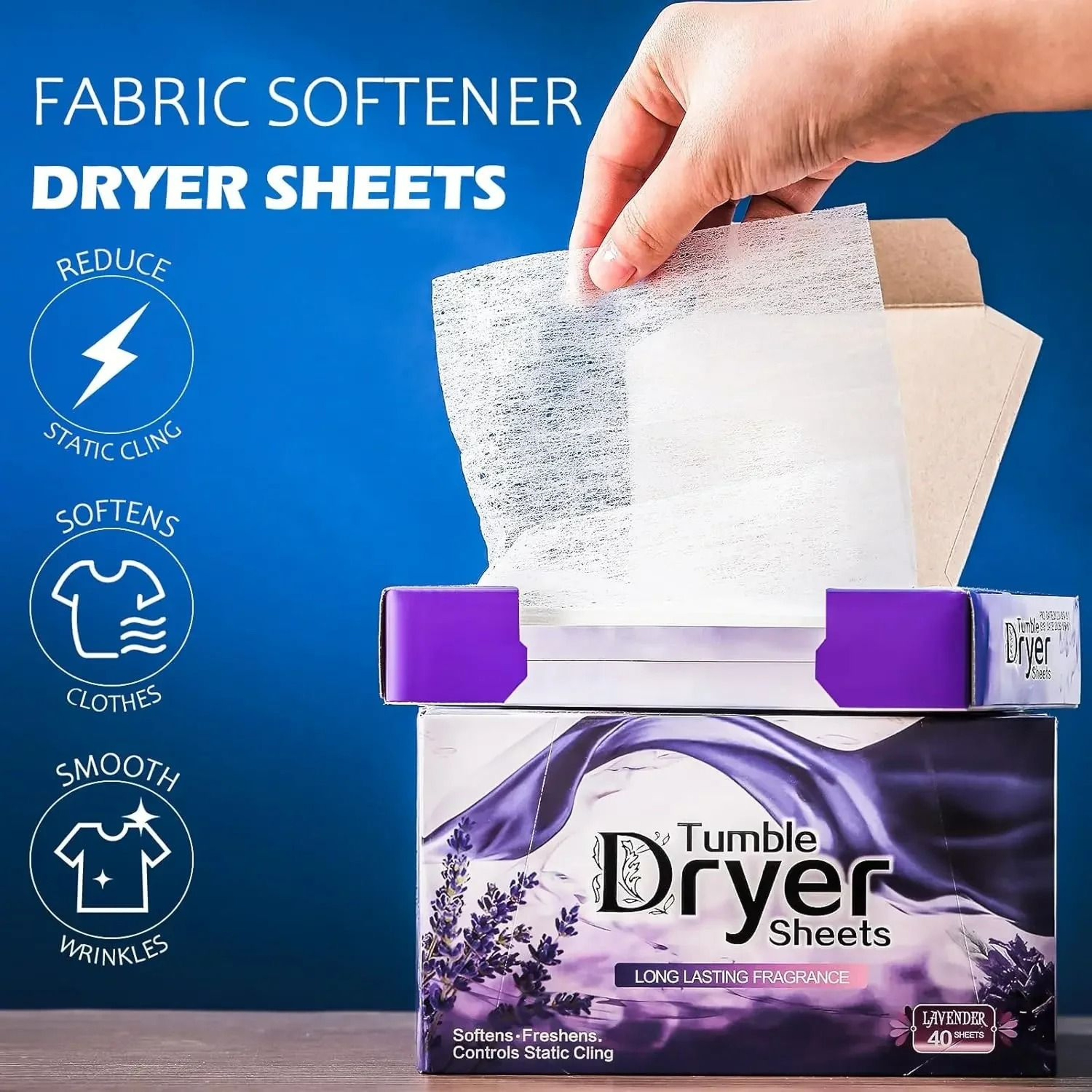 Plant Based Freshness Dryer Sheets 1