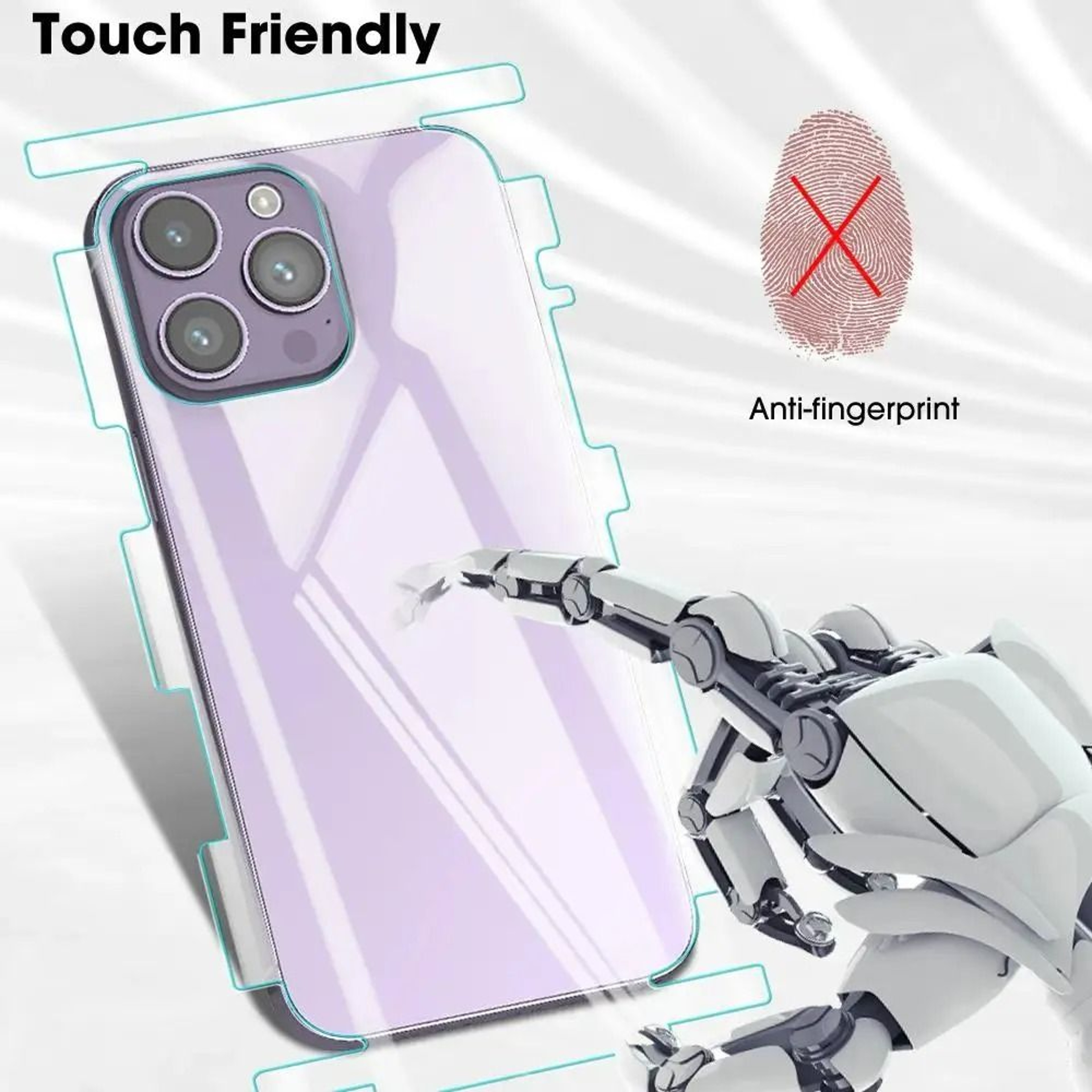 IPhone 16 Back And Frame Hydrogel Protector 4