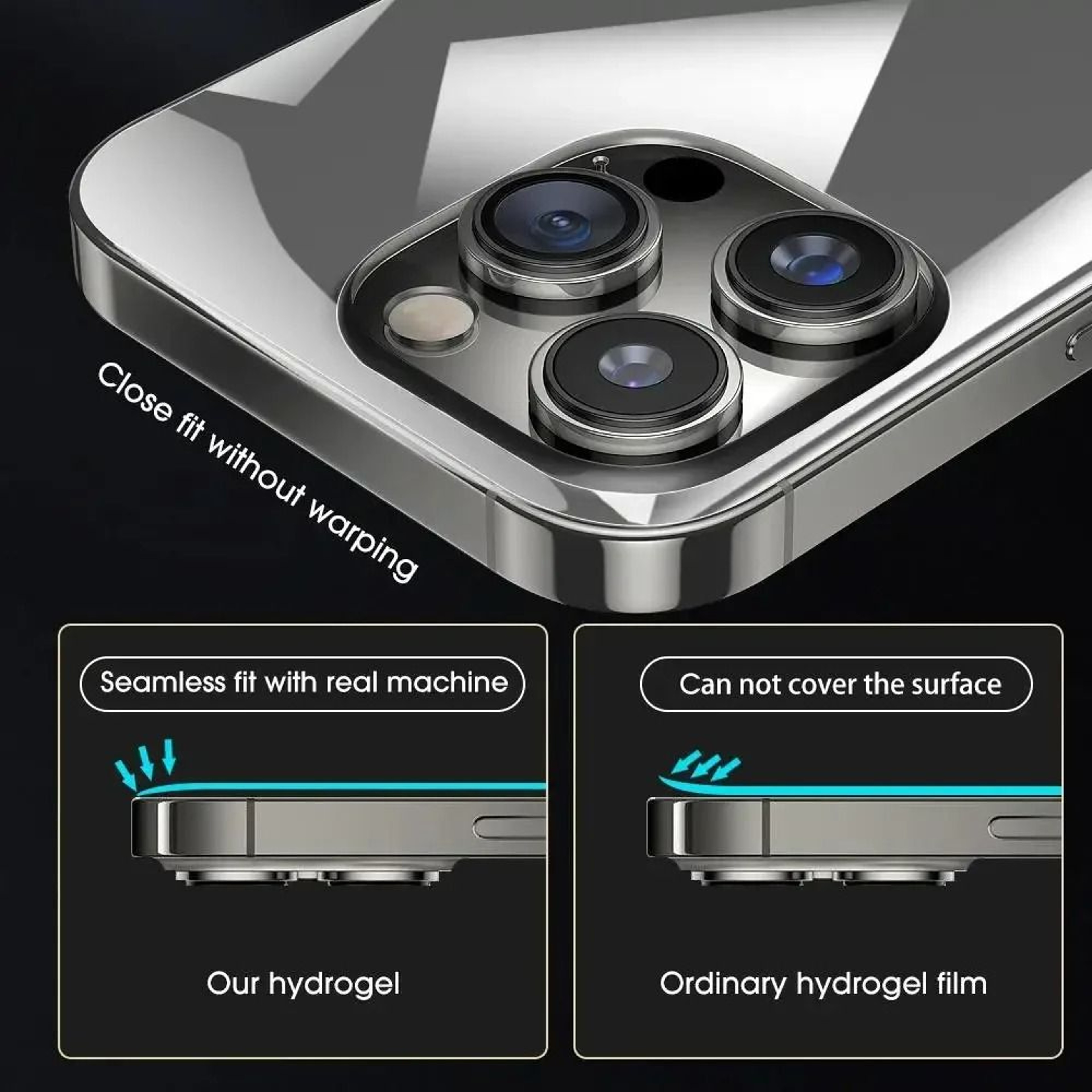 IPhone 16 Back And Frame Hydrogel Protector 3