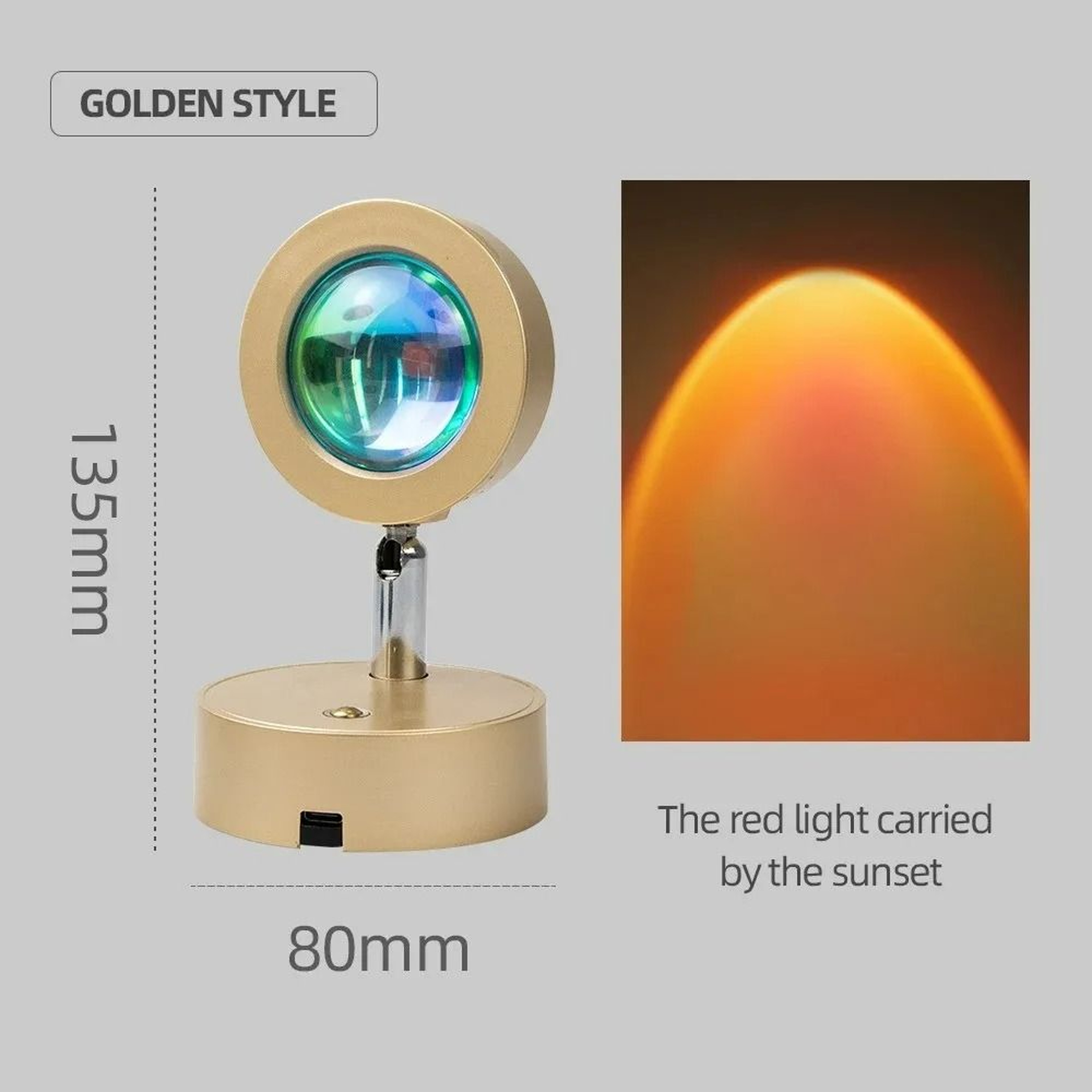 Sunset Glow Magnetic Wall Light 3