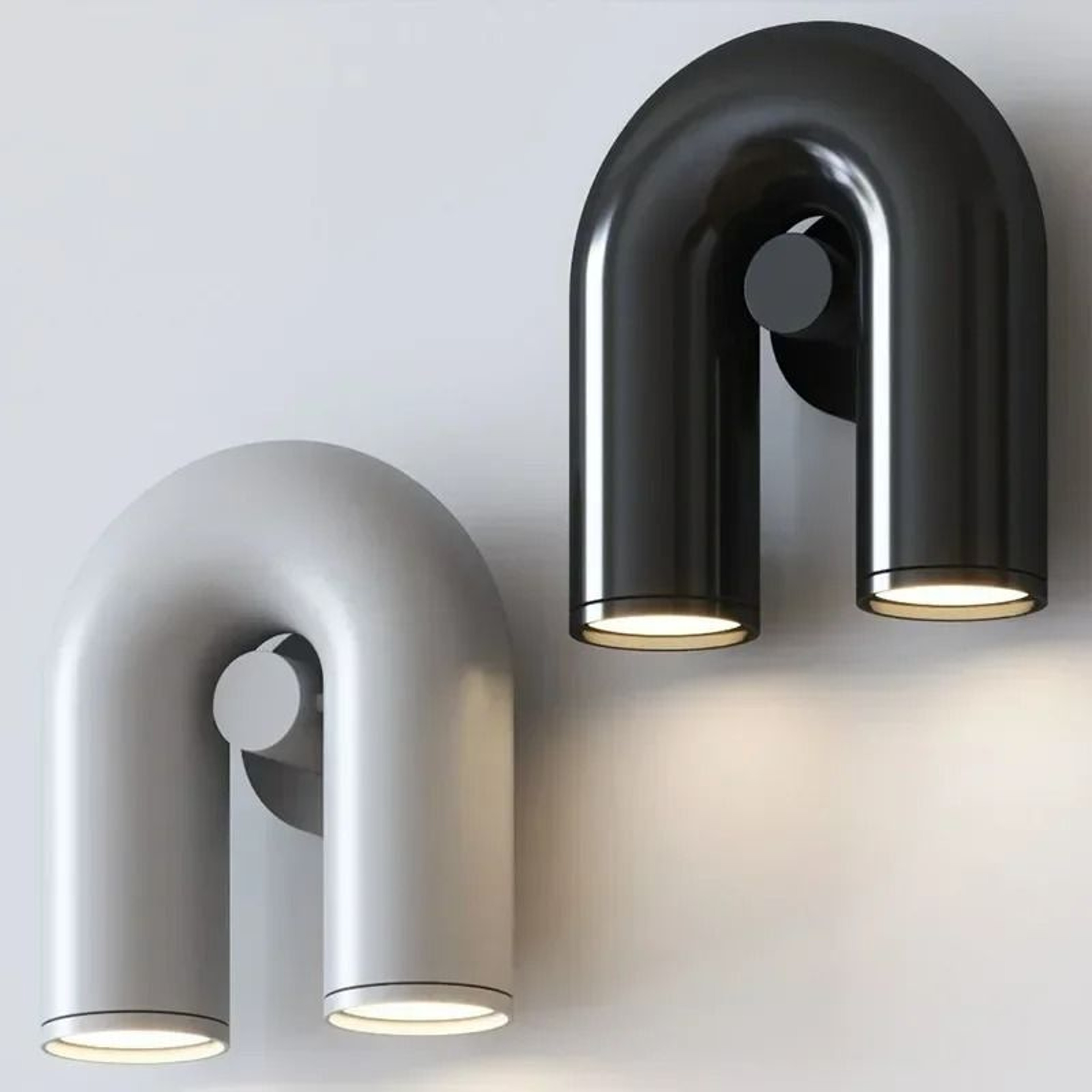 Nordic U Curve Wall Light 1