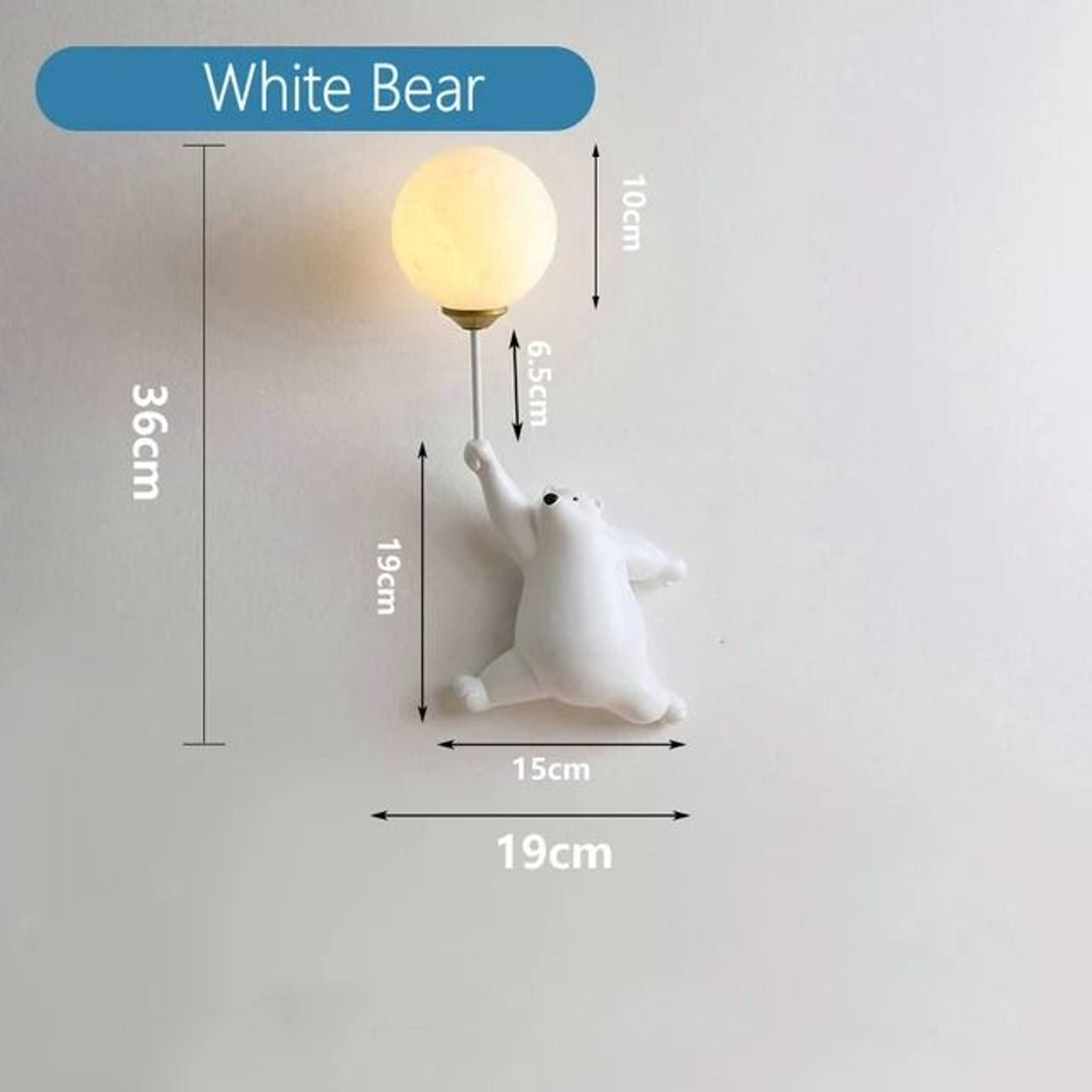CosmoBuddy Astronaut Bedside Wall Lamp 9