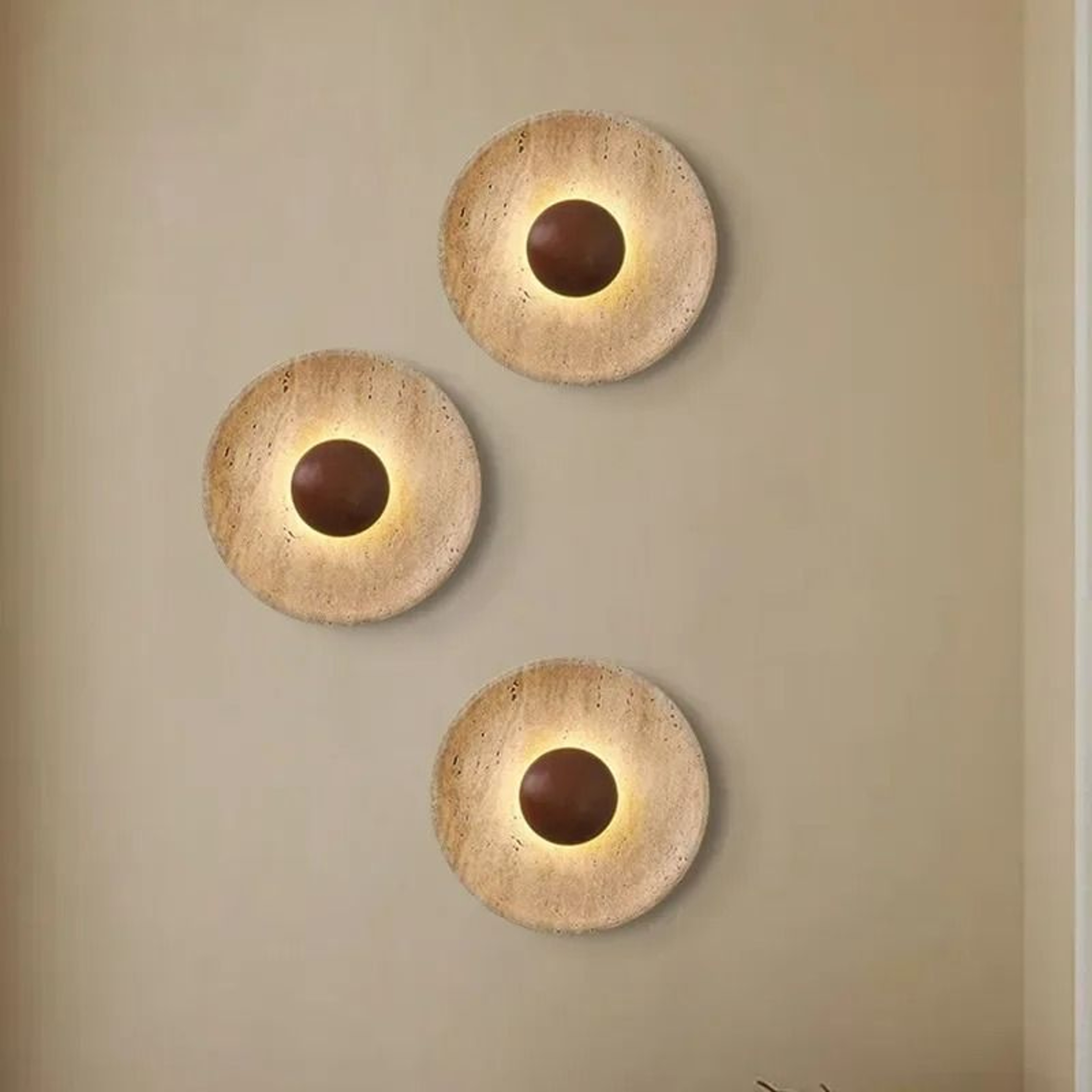 Terrawood Stone Ambient Wall Light 4