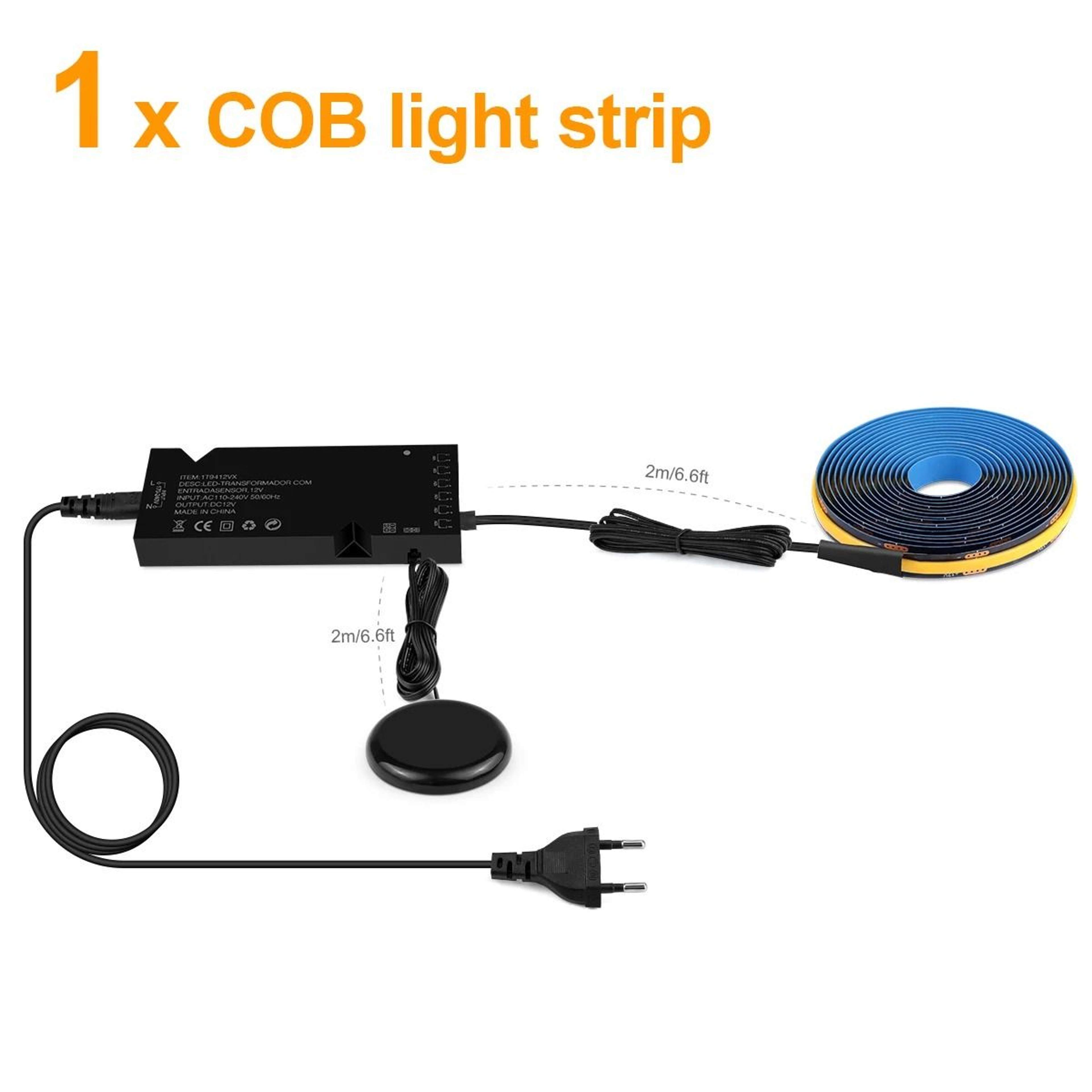 StealthGlow COB Panel Light Strip 6