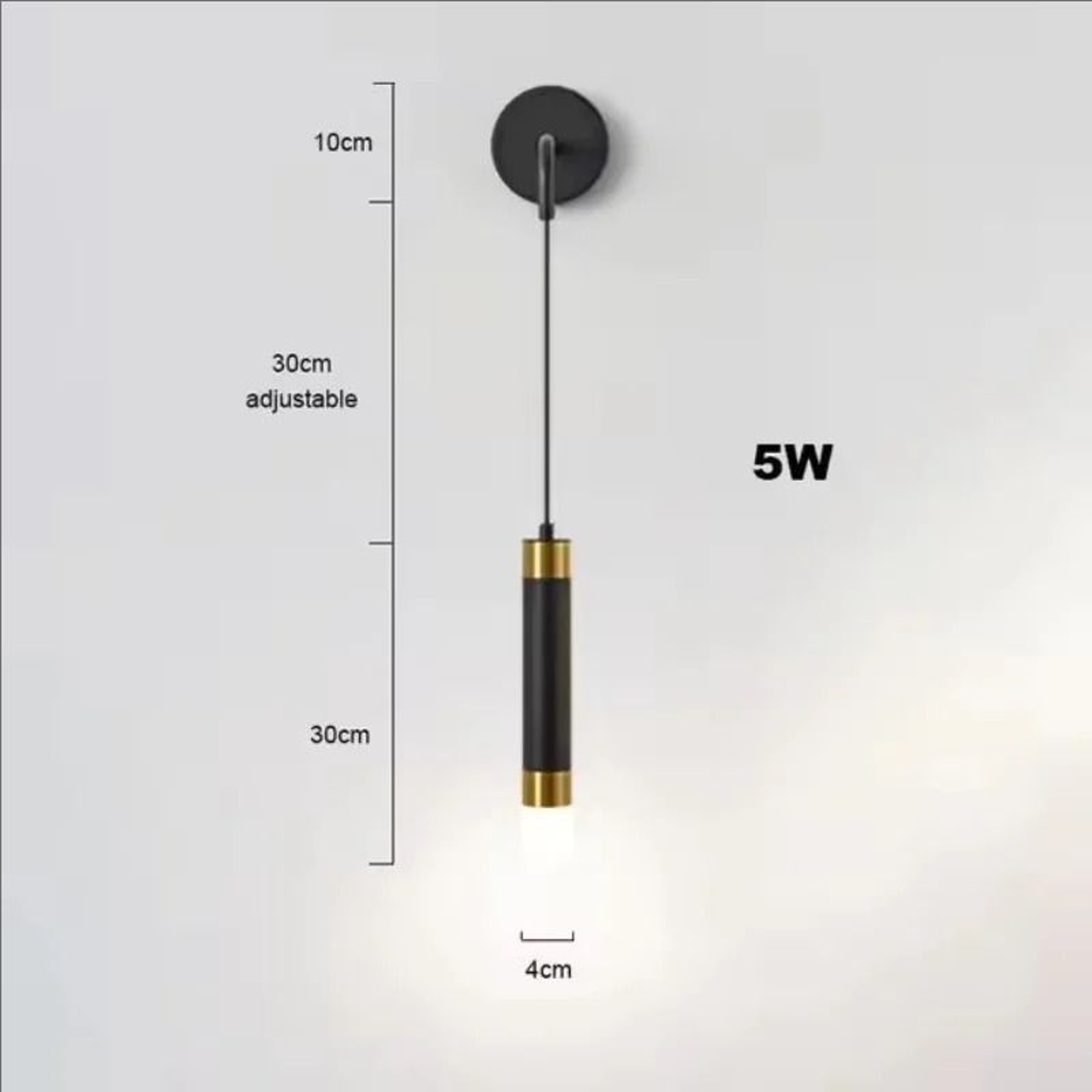 Nordic Dual Light Reading Wall Sconce 11