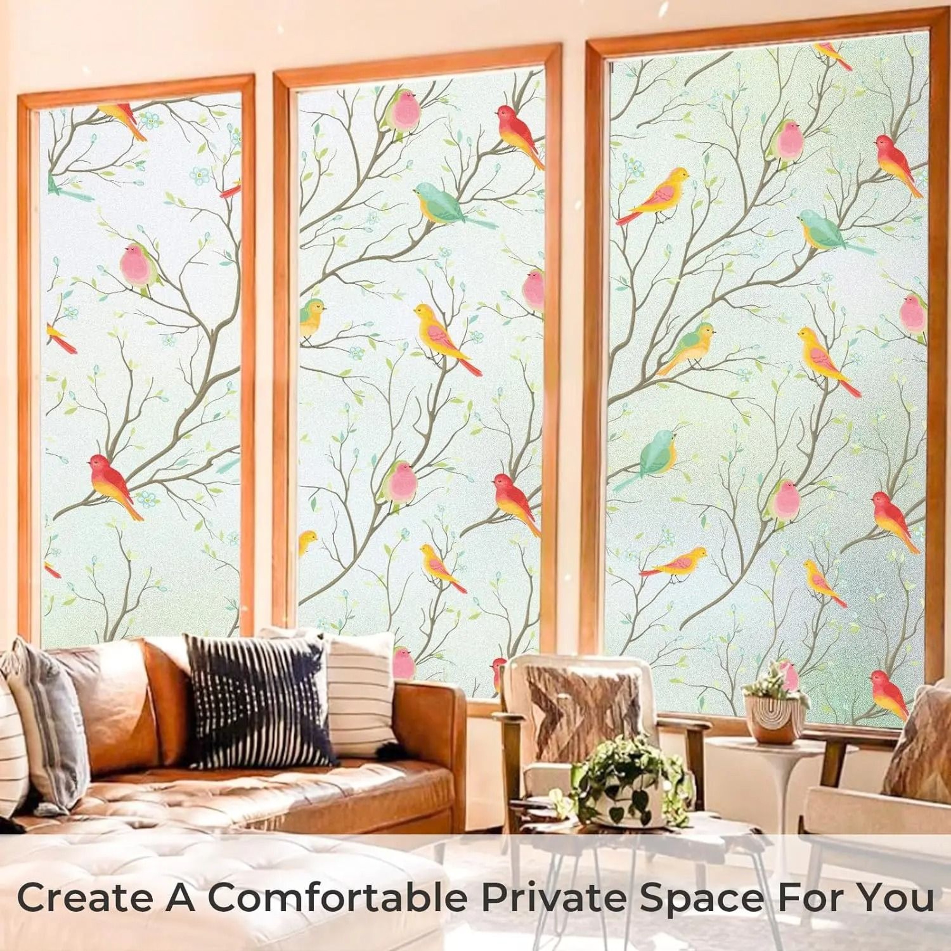 PrismVeil Frosted Glass Privacy Film 2