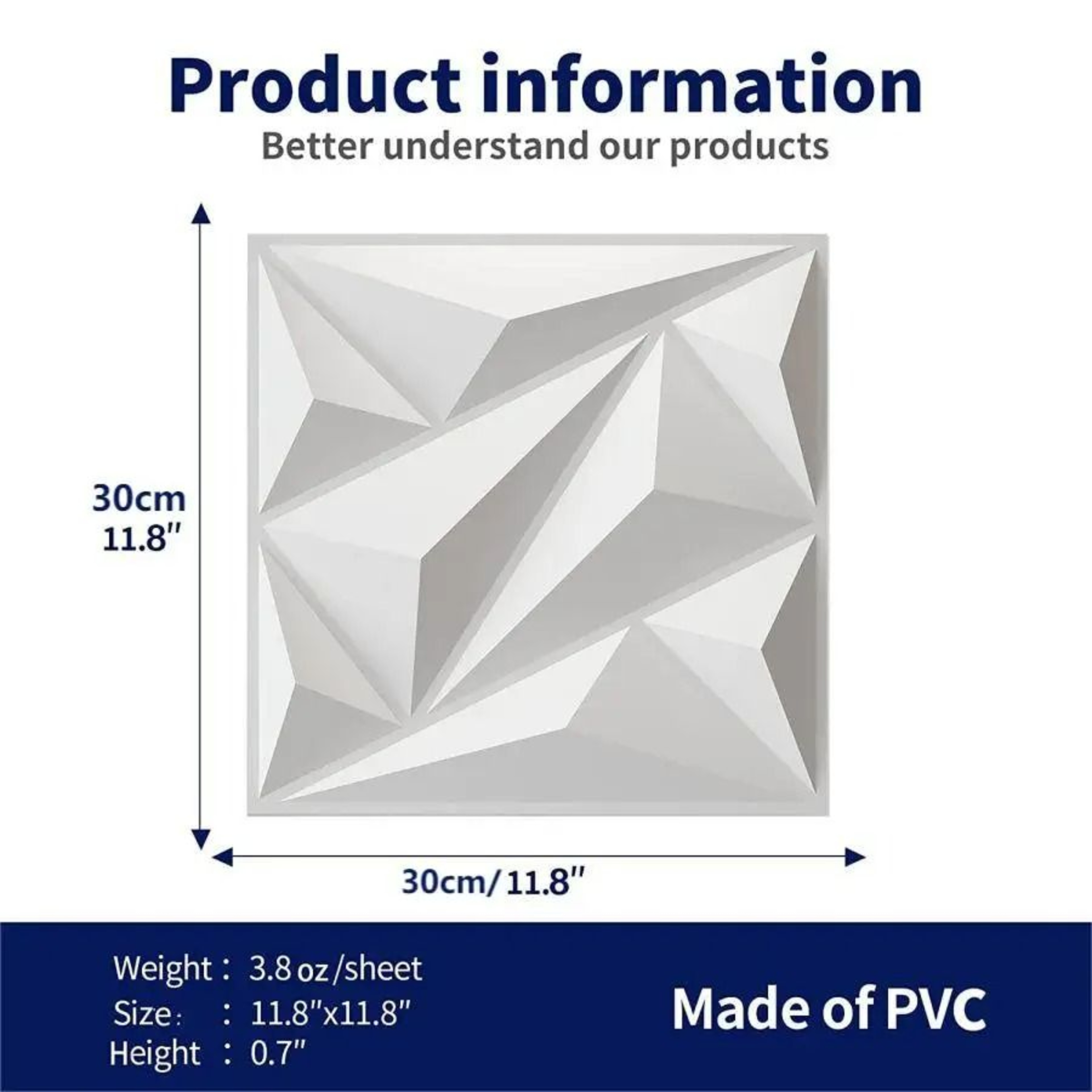 DimensionWave Textured Wall Panel Set 3