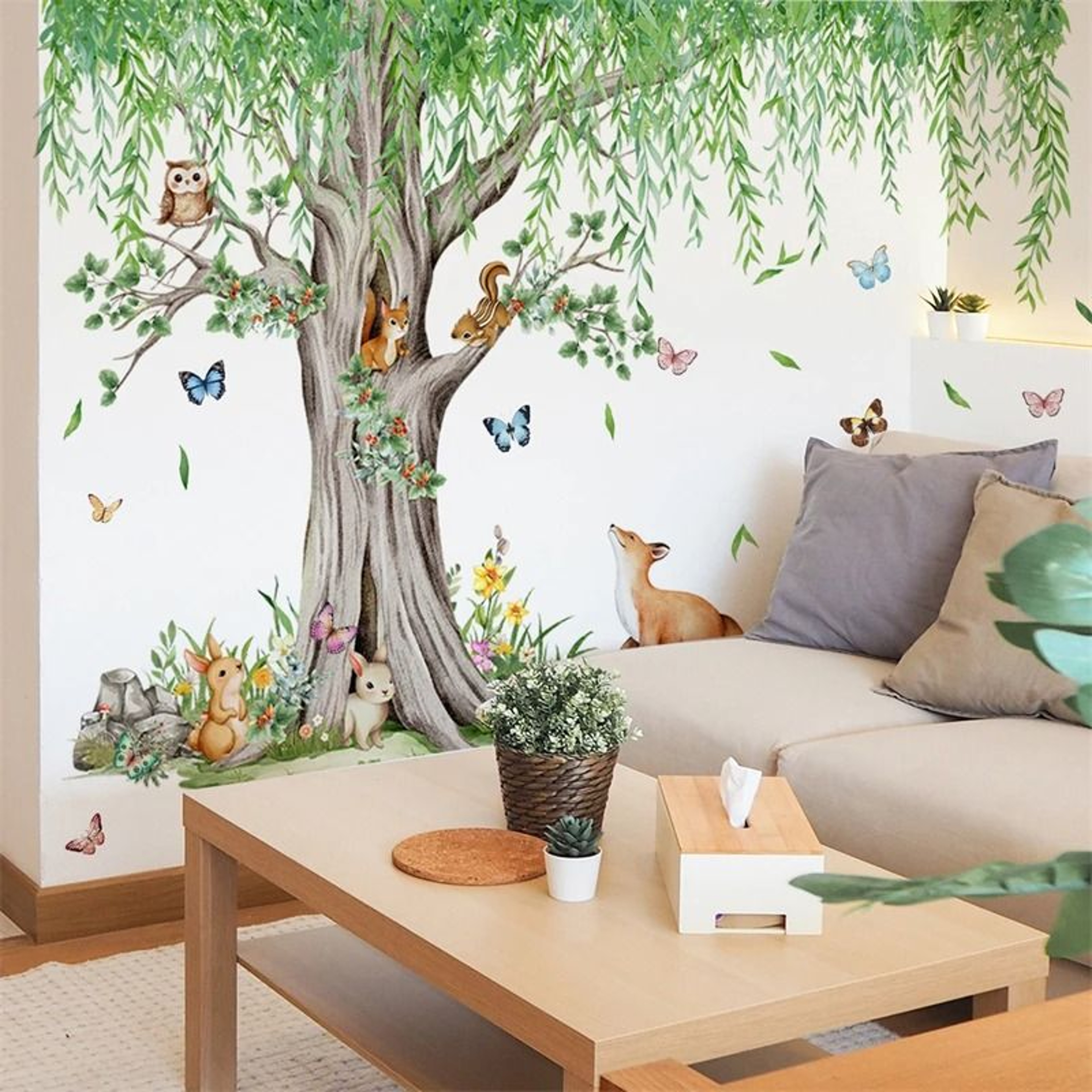 WhisperWoods Forest Friends Wall Decals 2