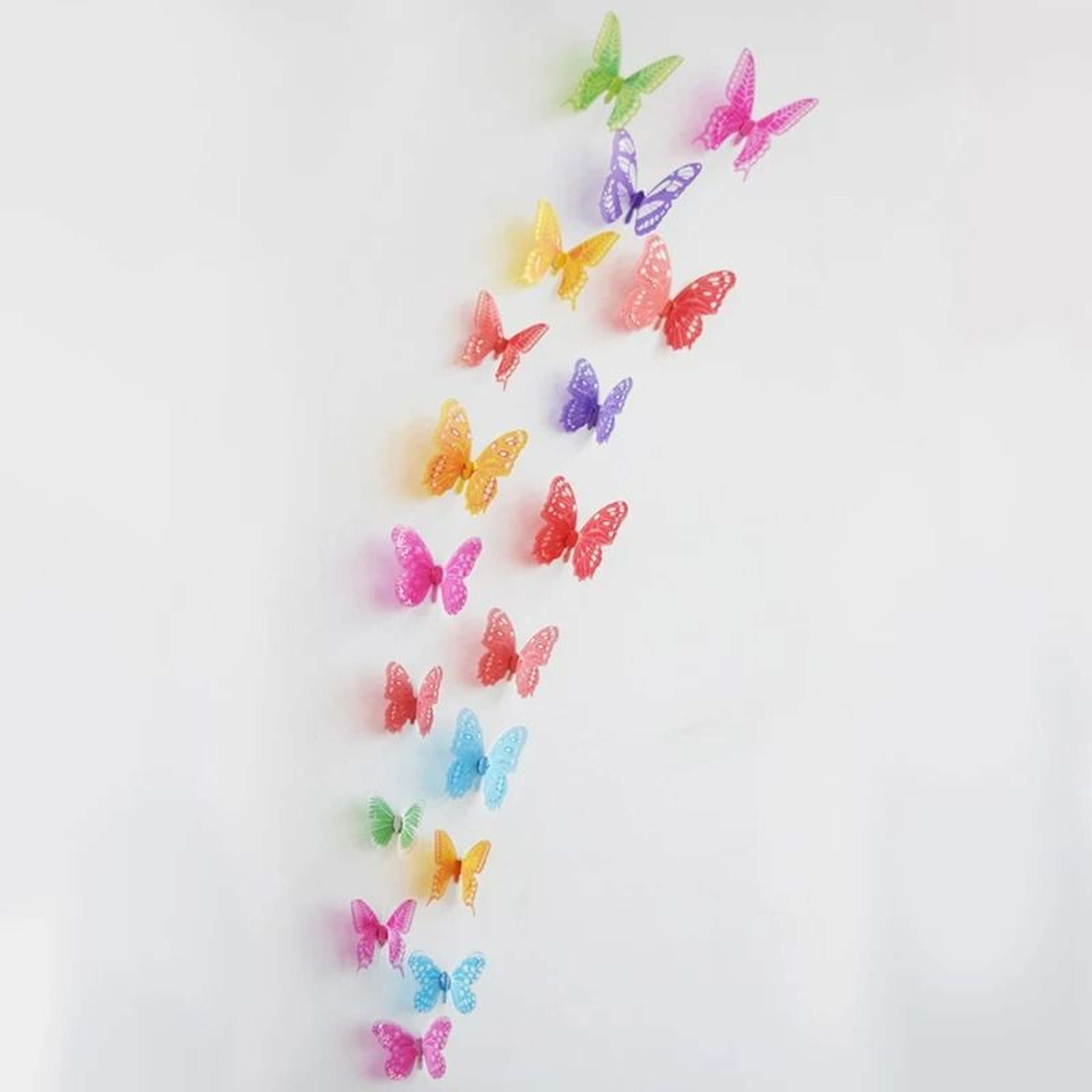 Crystalwing Butterfly Wall Decal Set 10